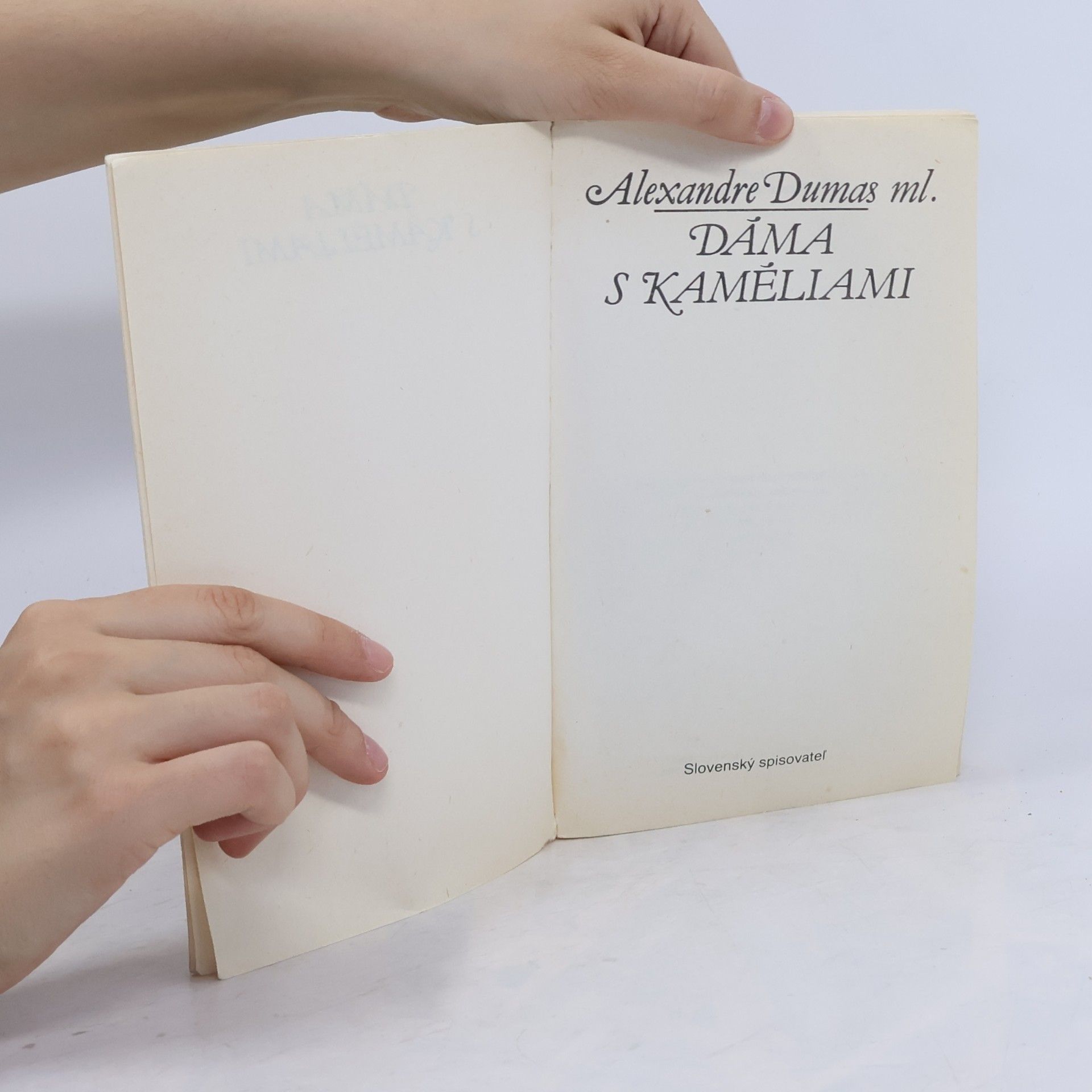Alexandre Dumas mladší Dáma s kaméliami