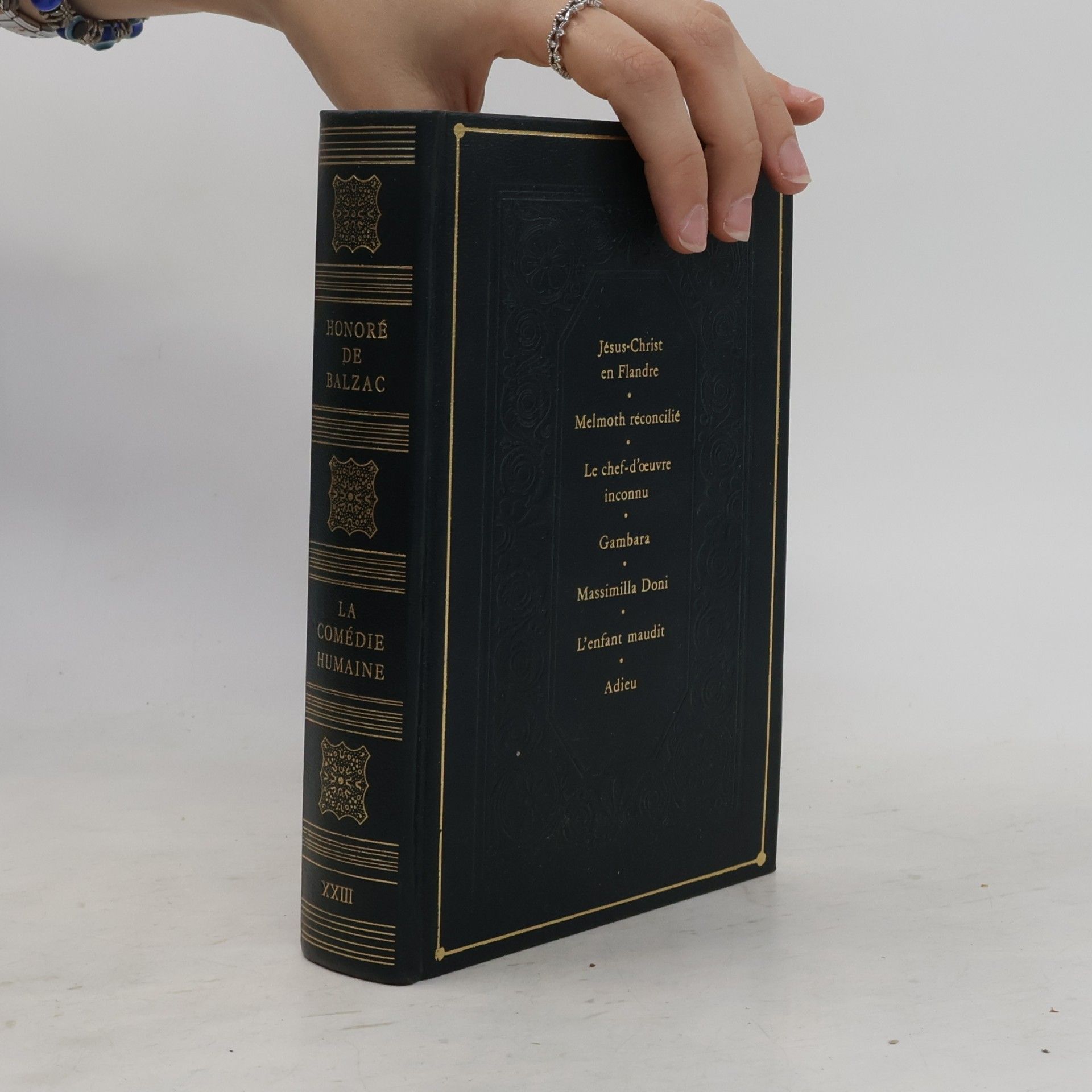 Honoré de Balzac Jésus-Christ en Flandre ; Melmoth réconcilié ; Le chef-d'oeuvre inconnu ; Gambara ; Massimilla Doni ; L'enfant maudit ; Adieu