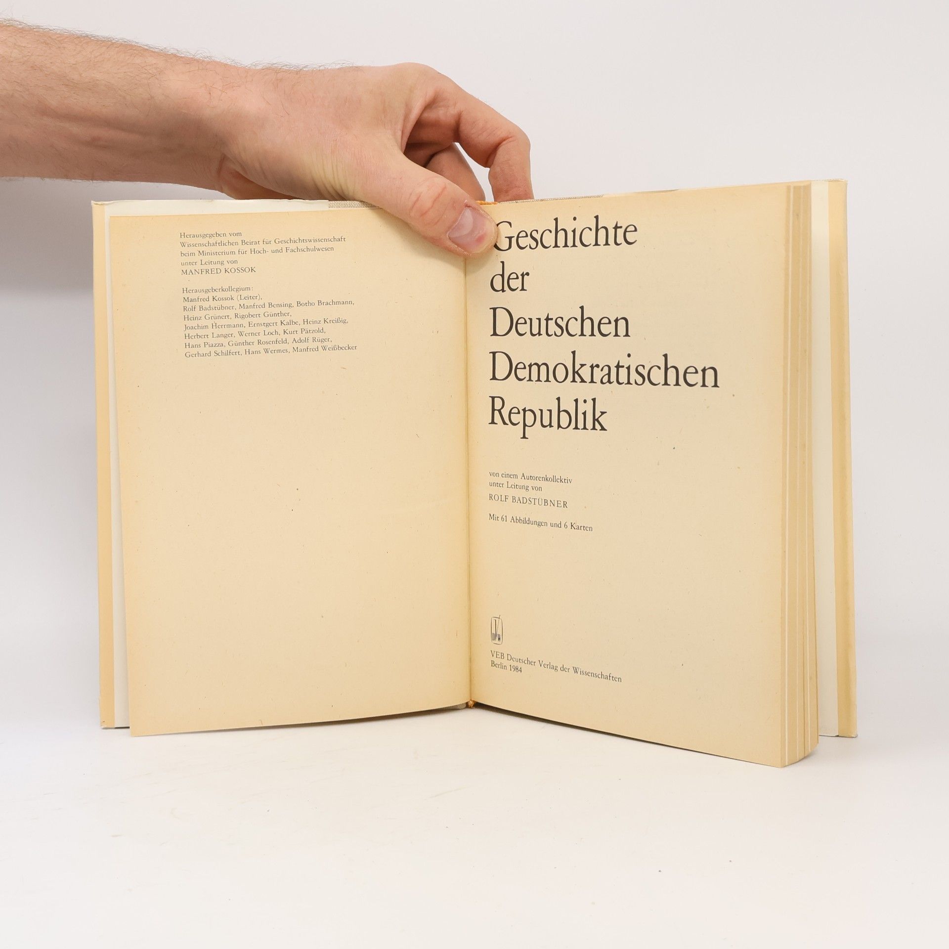 Various authors Geschichte der DDR