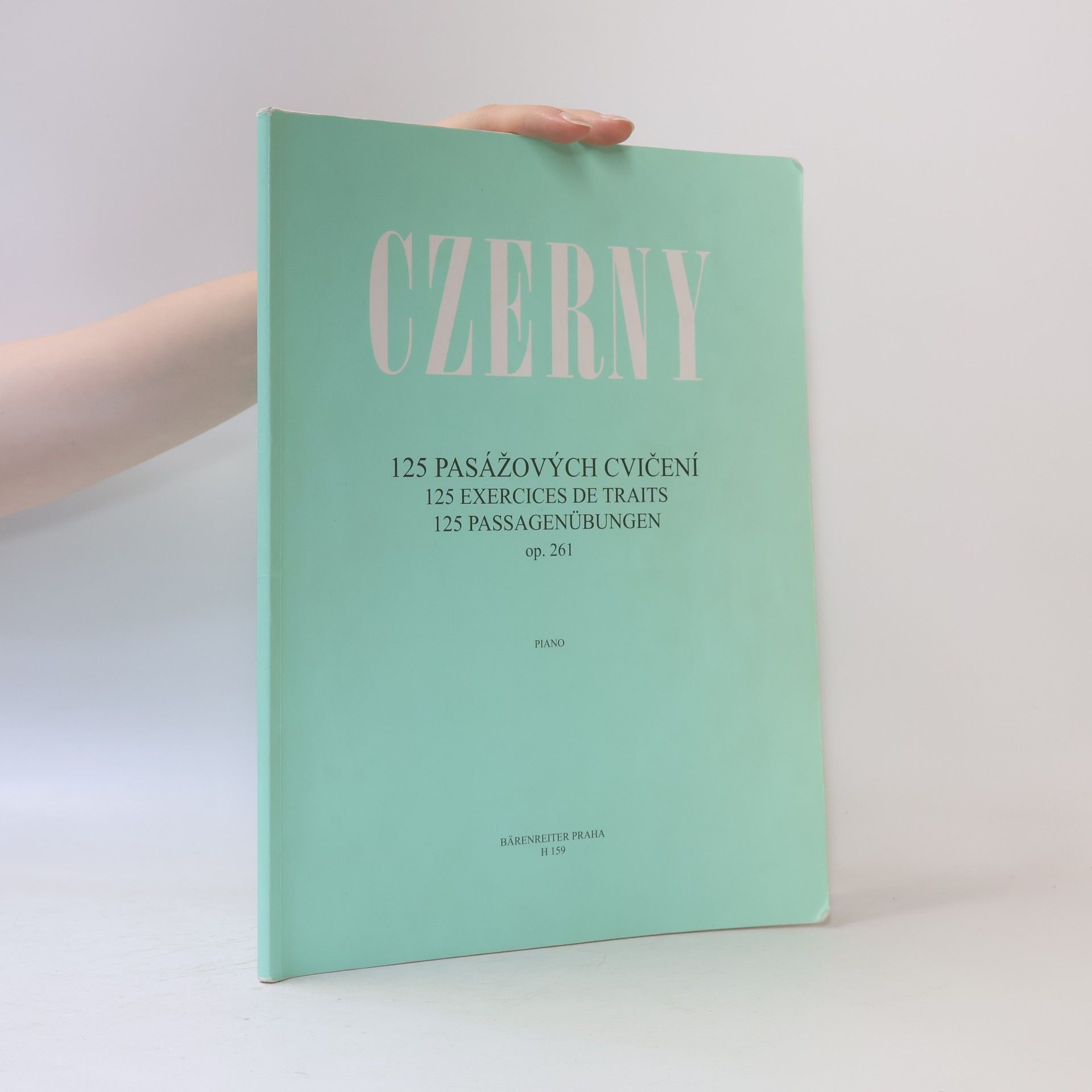 Carl Czerny 125 pasážových cvičení op. 261 : piano