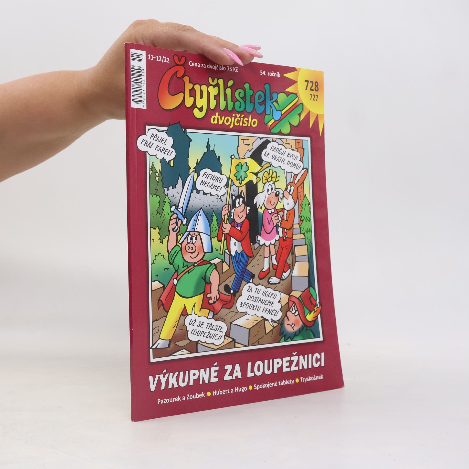 Auteurscollectief Čtyřlístek. 54. ročník, (dvojčíslo) 727-728