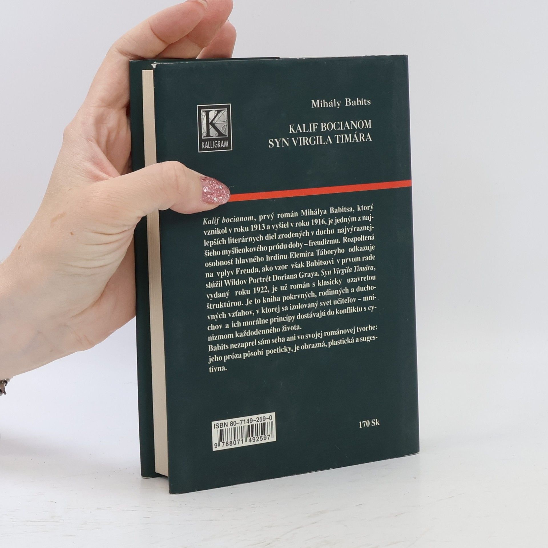 Mihály Babits Kalif bocianom, Syn Virgila Timára