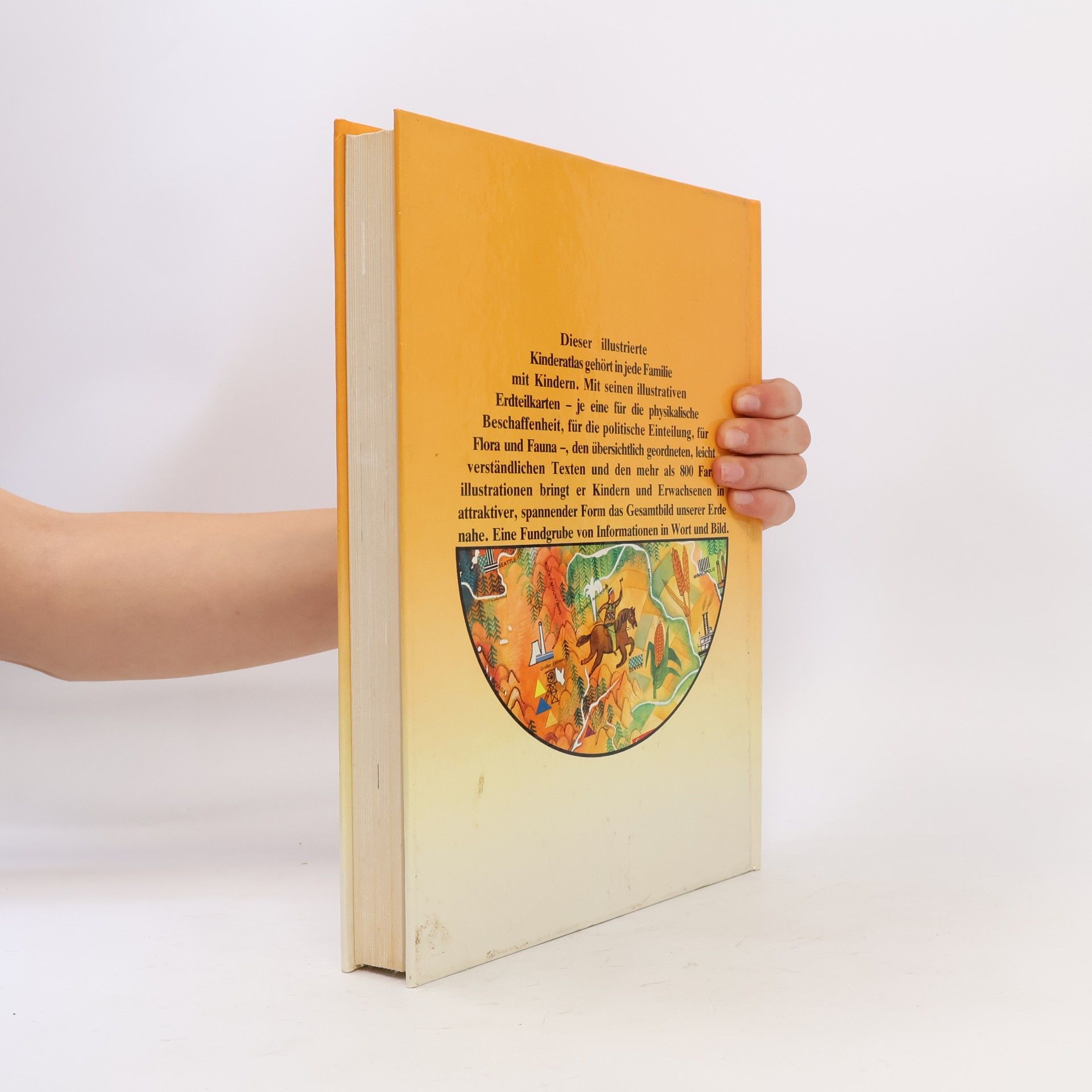 Various authors Der grosse illustrierte Kinderatlas