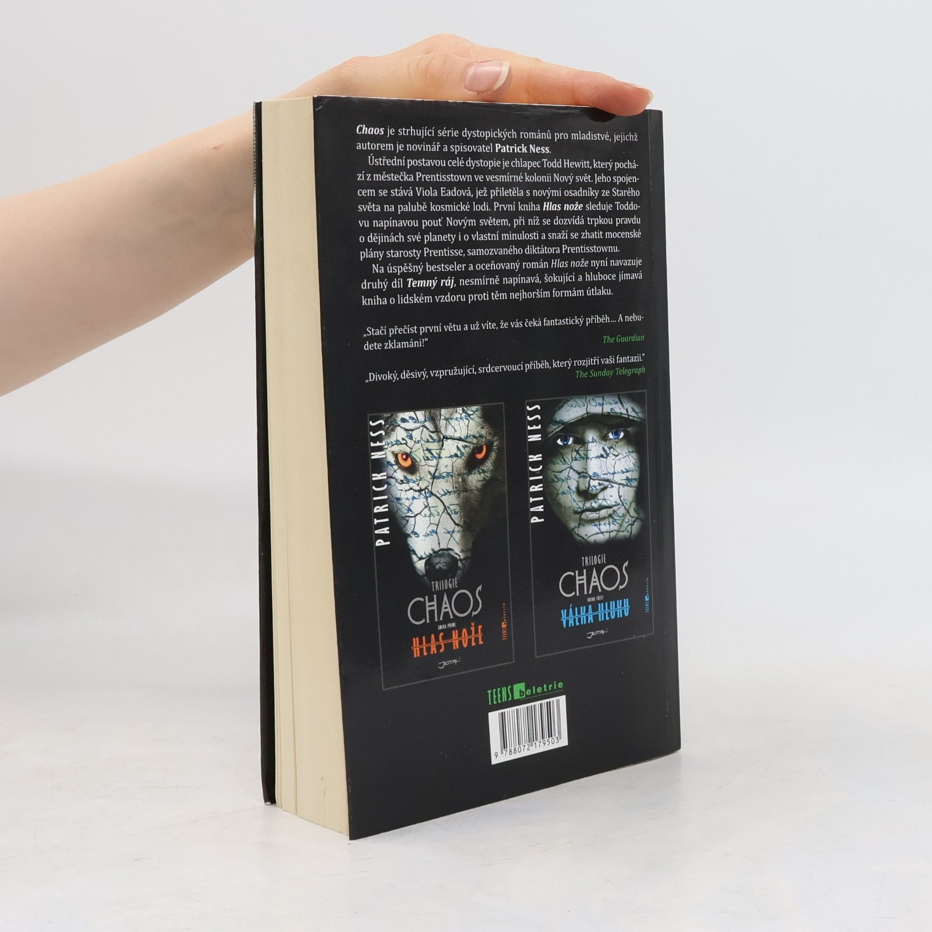 Patrick Ness Chaos : trilogie. Kniha druhá, Temný ráj