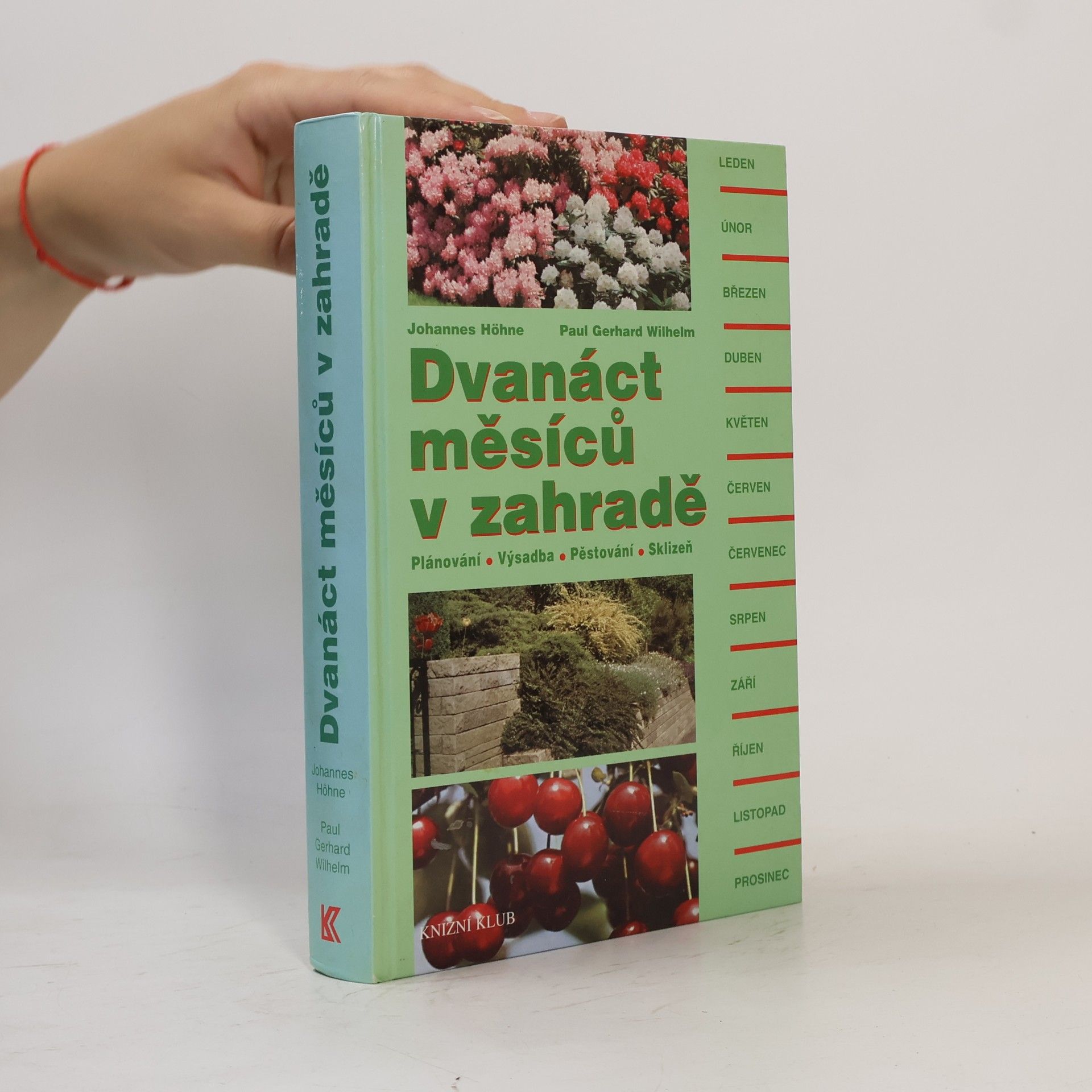 Johannes Höhne Dvanáct měsíců v zahradě : plánování, výsadba, pěstování, sklizeň