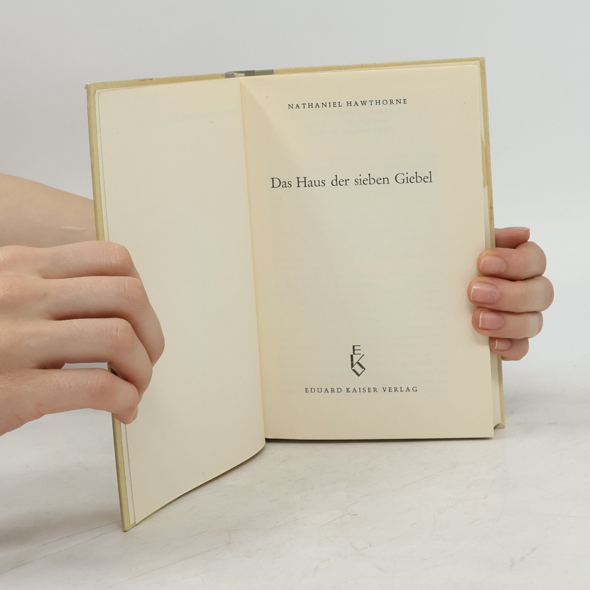 Nathaniel Hawthorne Das Haus der sieben Giebel