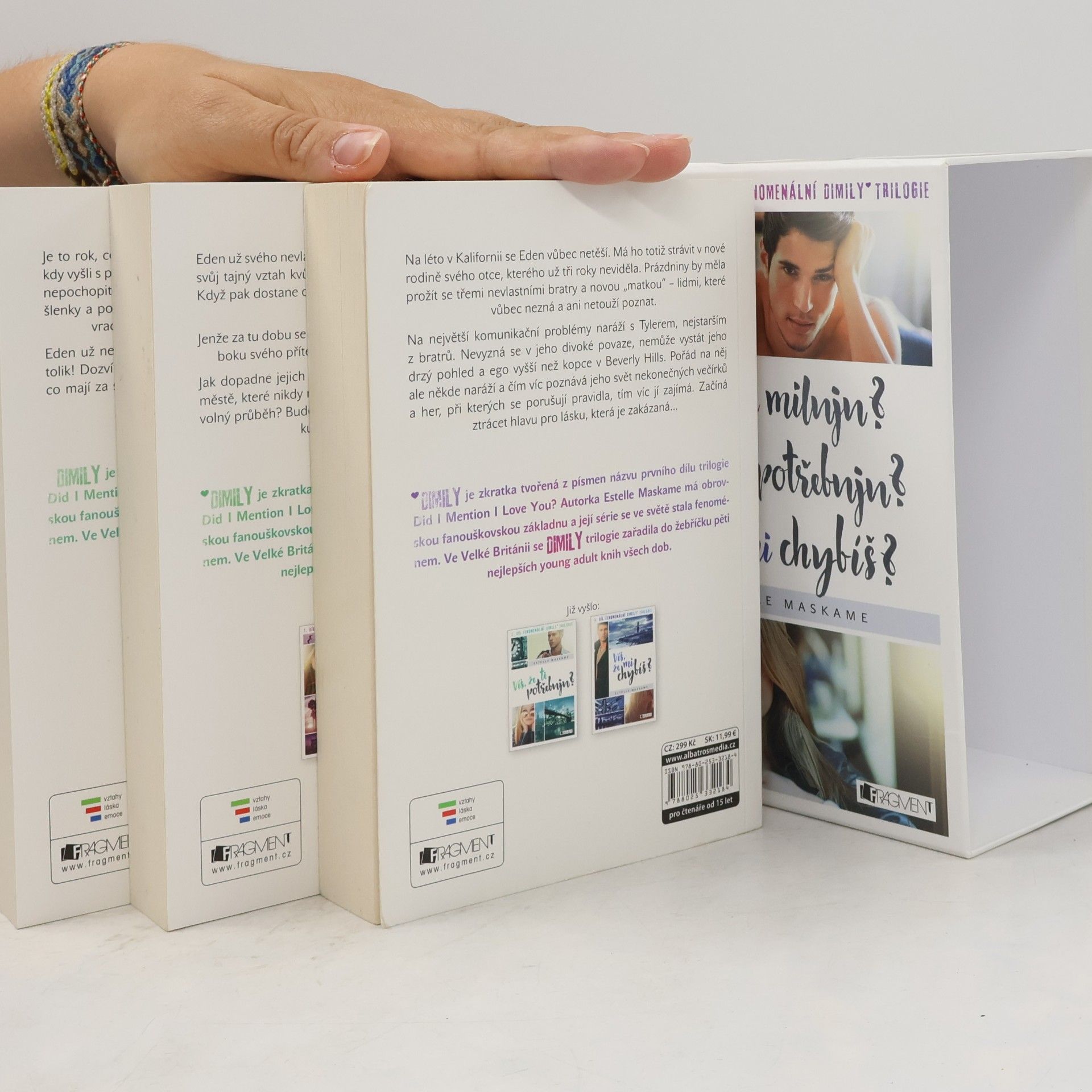 Estelle Maskame Víš, že… DIMILY trilogie (box)
