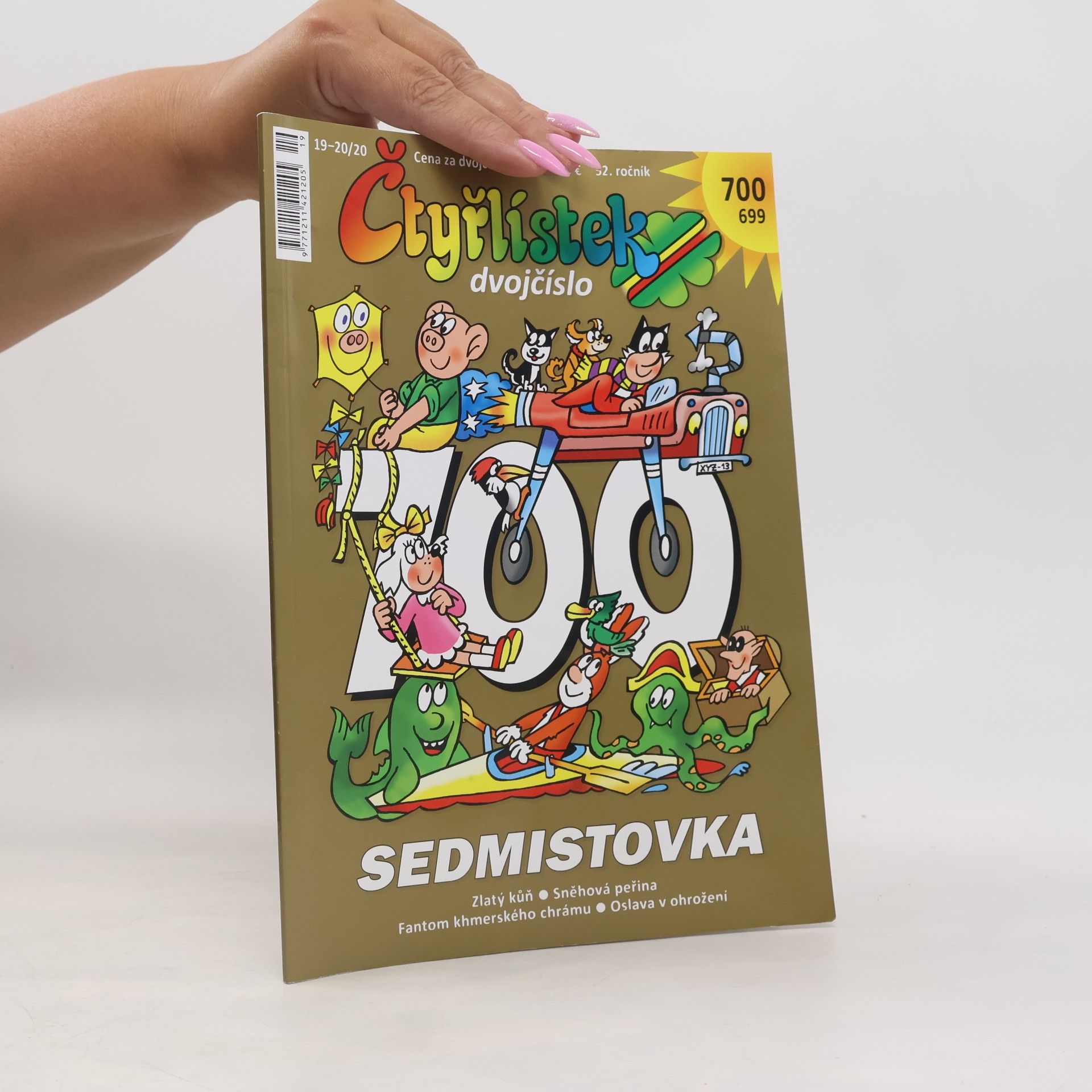 Various authors Čtyřlístek dvojčíslo. 699-700