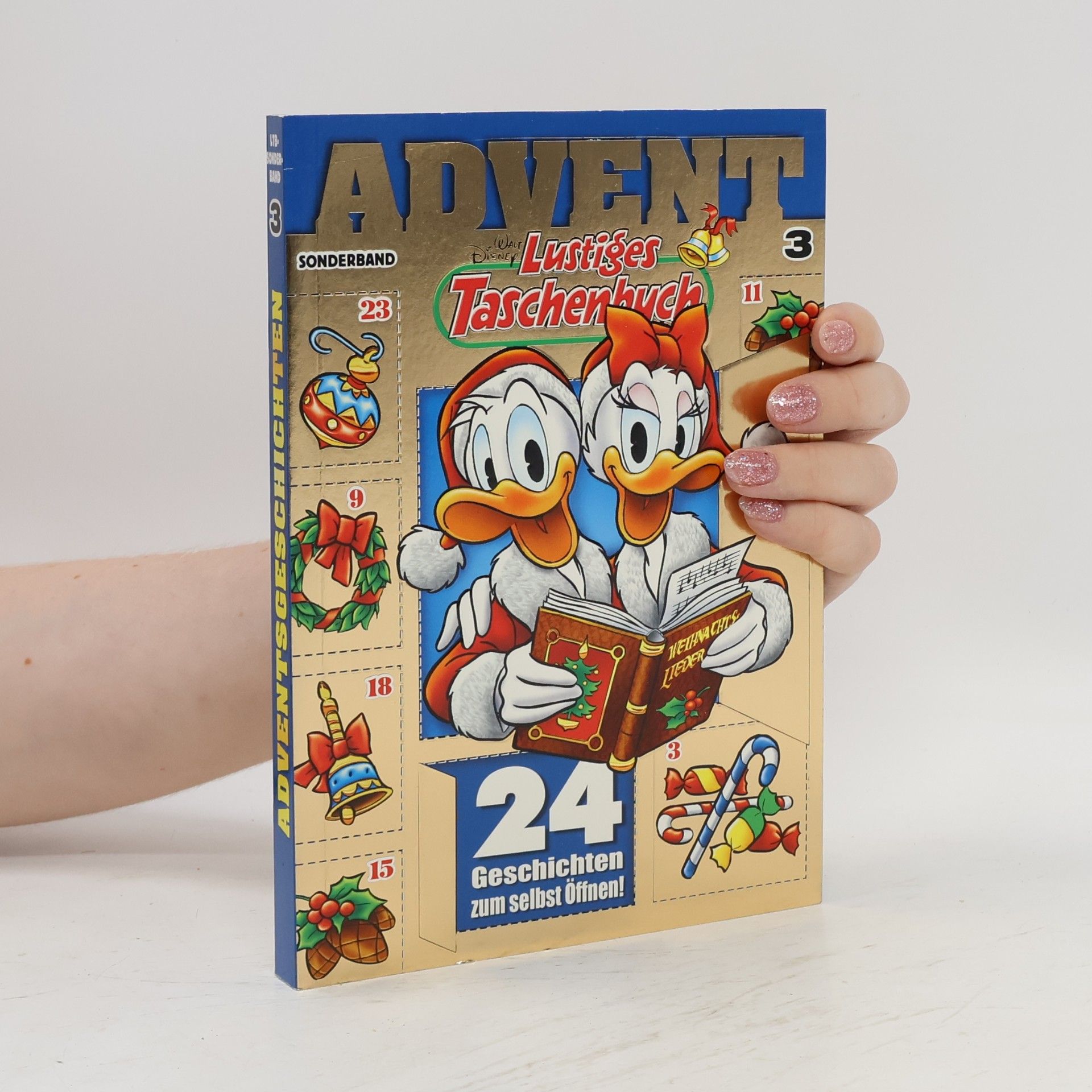 Walt Disney Walt Disney Lustiges Taschenbuch 3 Advent, Sonderband, 24 Geschichten zum selbst Öffnen!