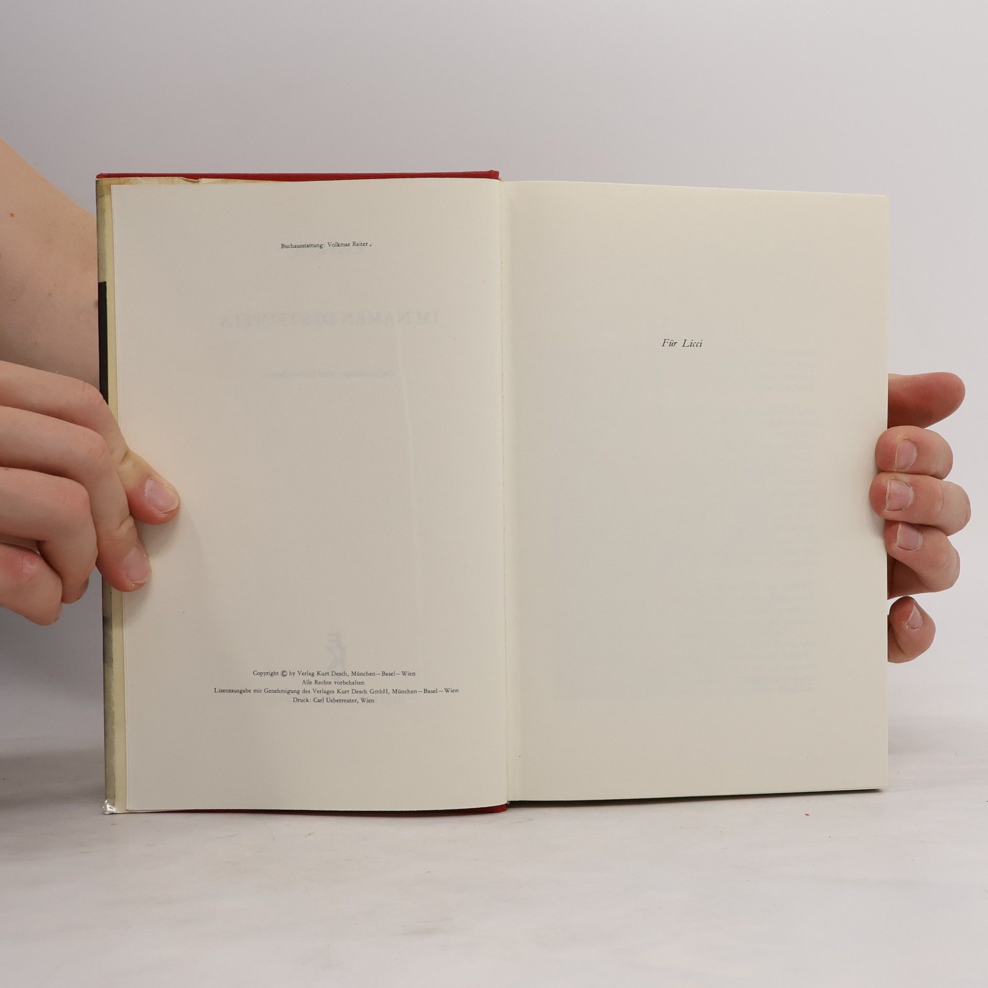 Hans Habe Im Namen des Teufels