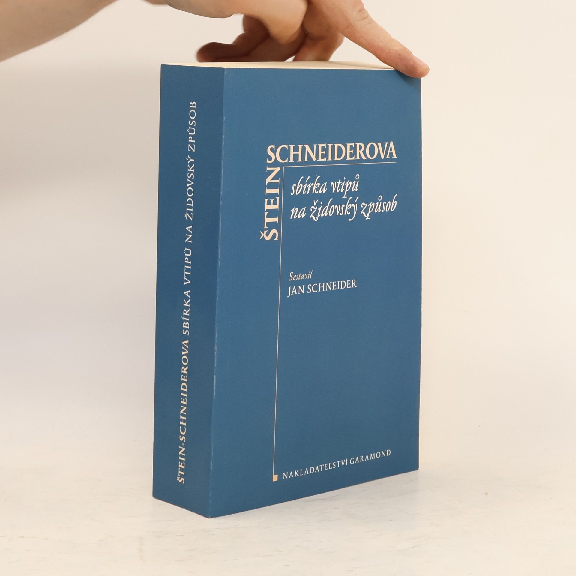 Jan Schneider Štein Schneiderova sbírka vtipů na židovský způsob