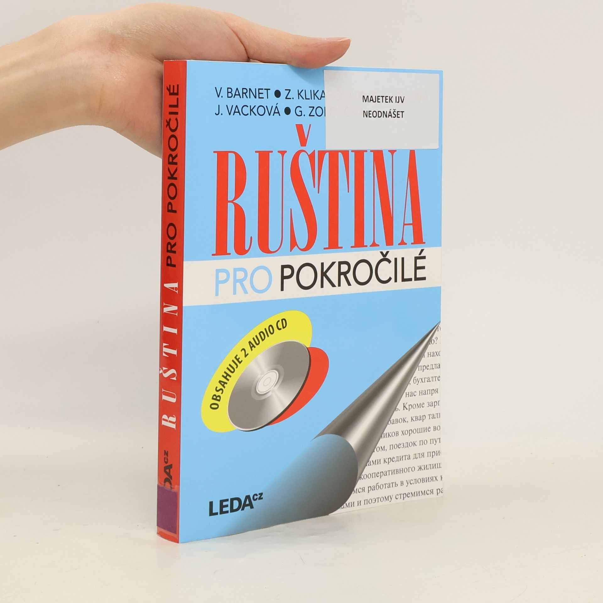 Vladimír Barnet Ruština pro pokročilé