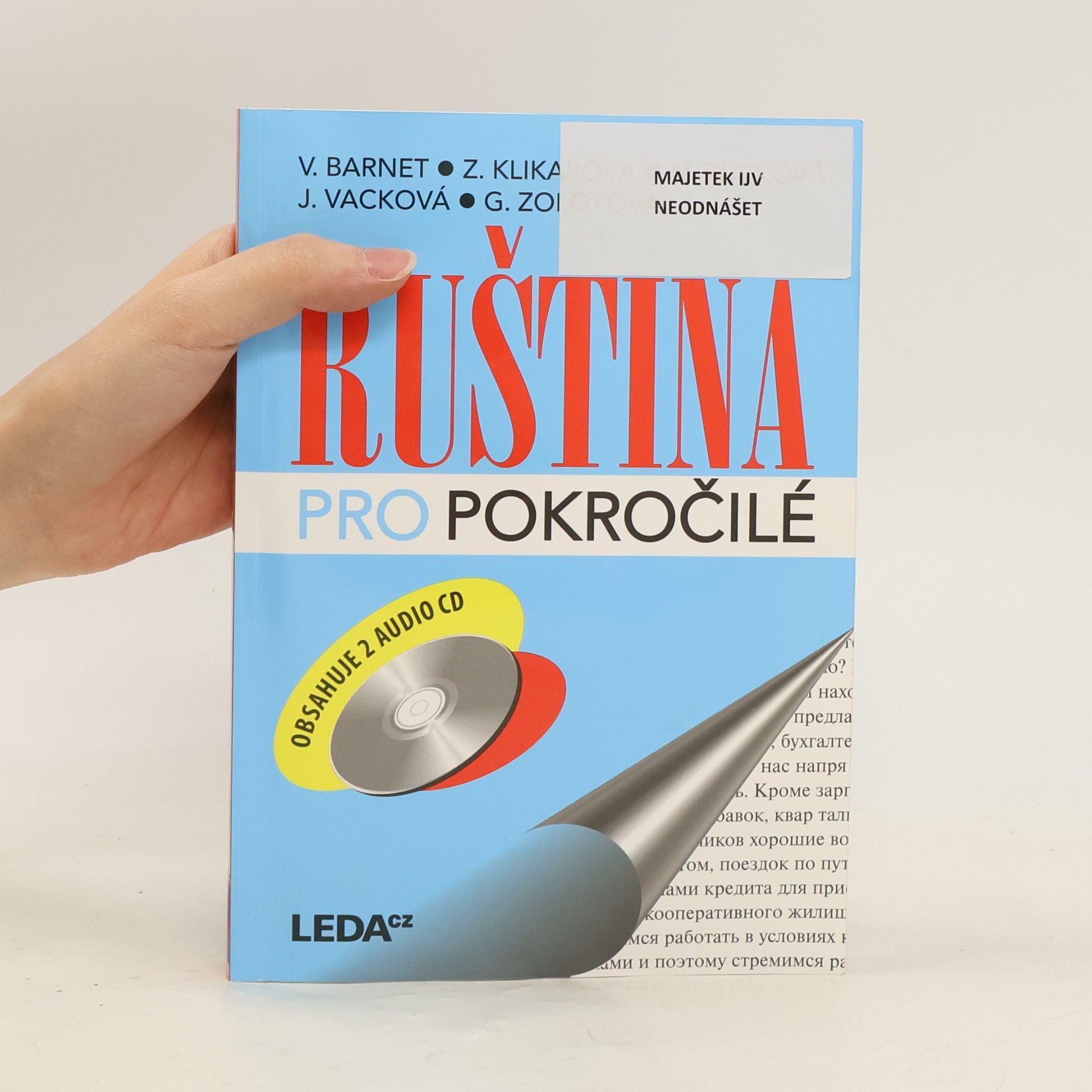 Vladimír Barnet Ruština pro pokročilé