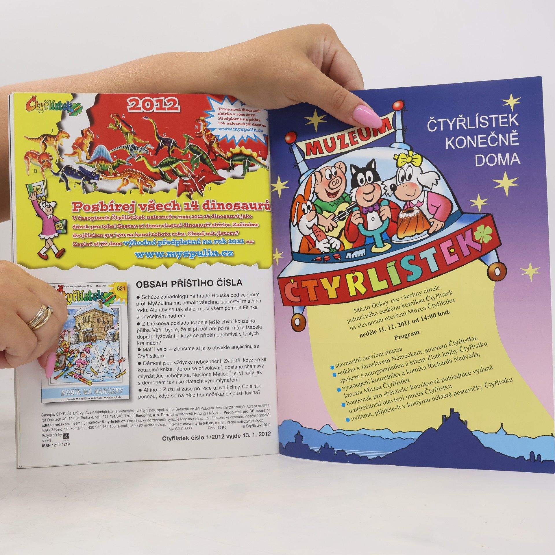 Autorenkollektiv Čtyřlístek dvojčíslo. Lovci perel (číslo 519 a 520)