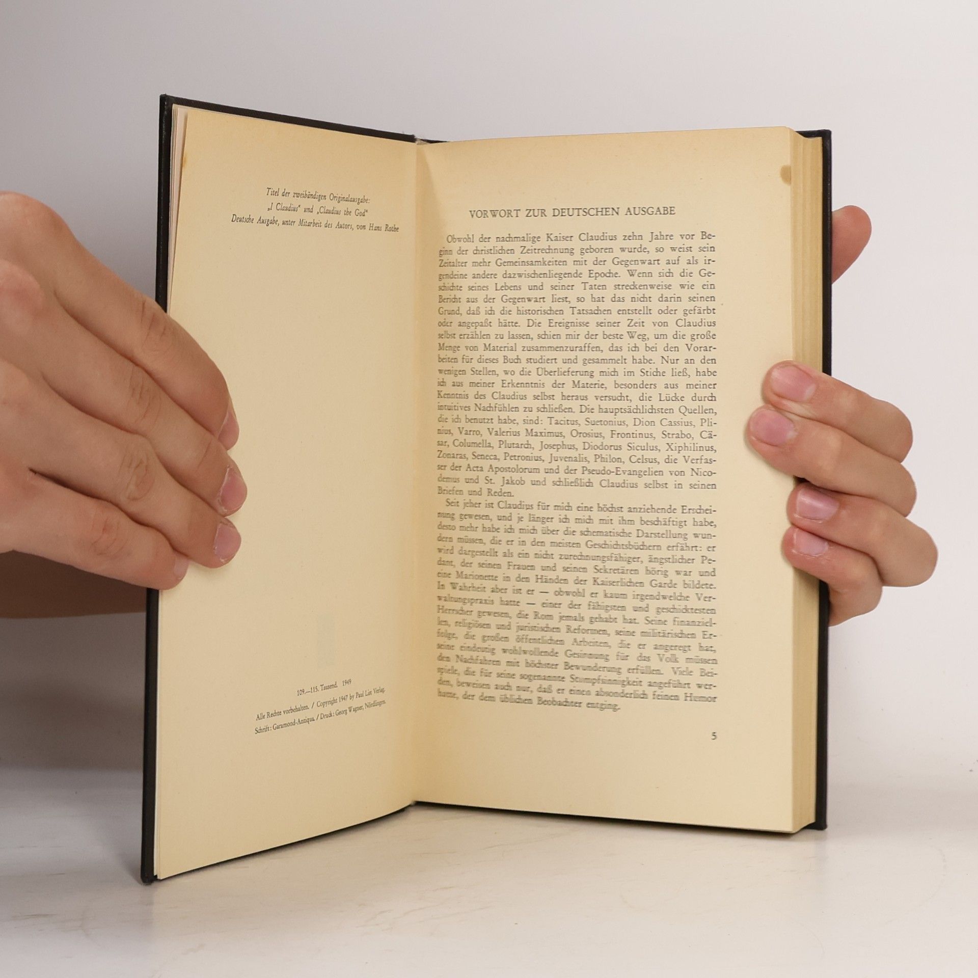 Robert Graves Ich, Claudius, Kaiser und Gott