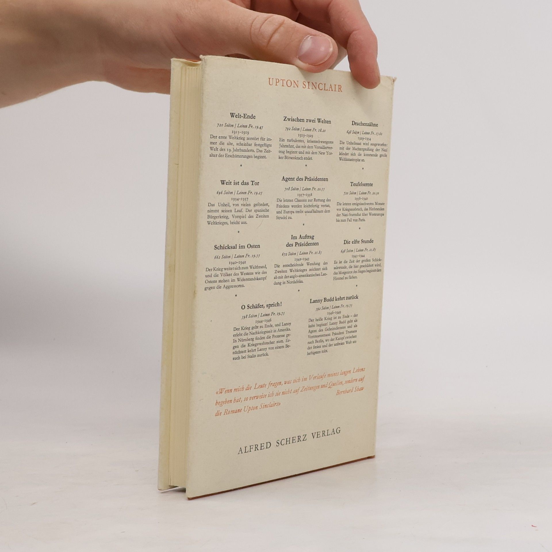 Upton Sinclair Die Wundertaten des Didymus
