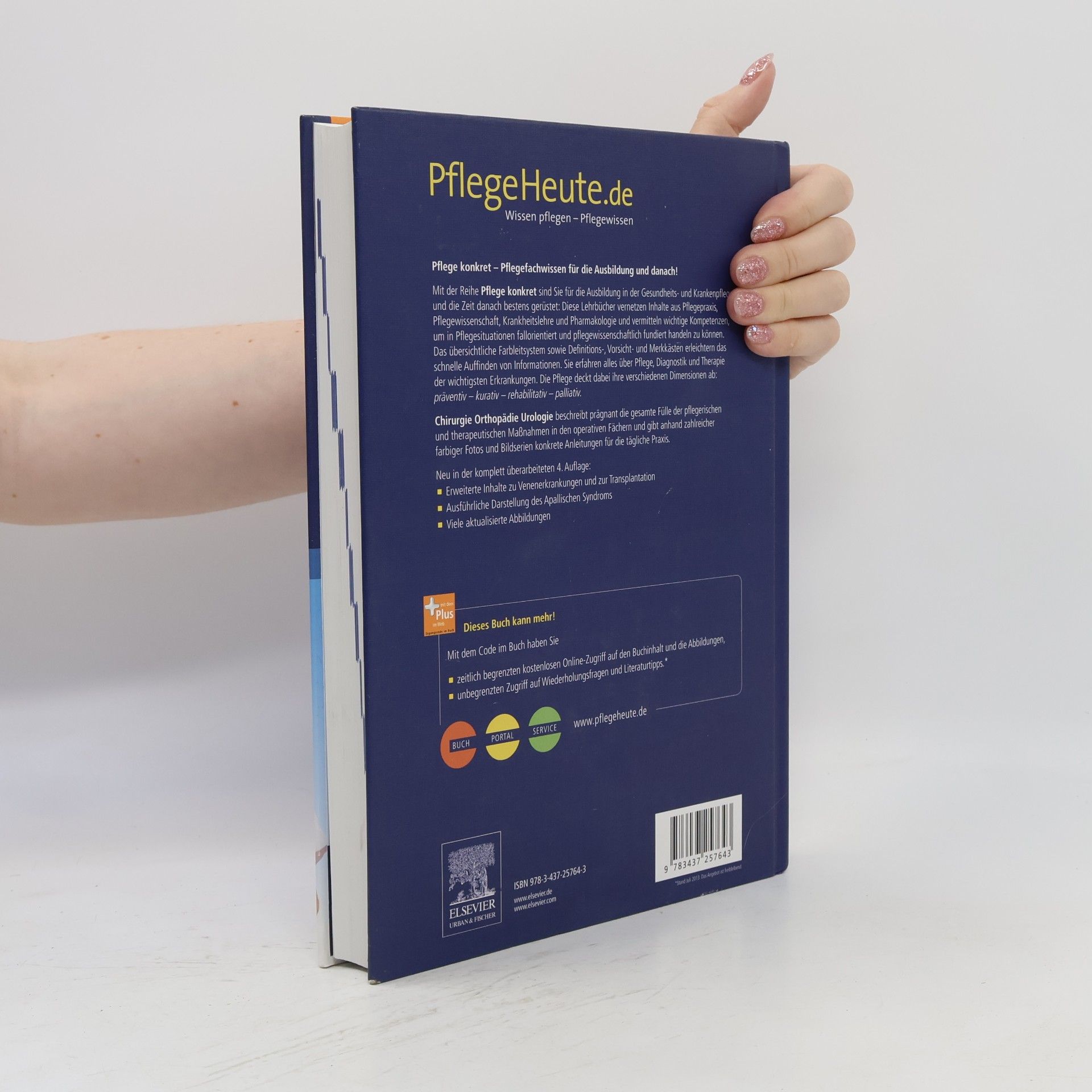Christine Keller Pflege konkret Chirurgie Orthopädie Urologie : Lehrbuch für Pflegeberufe