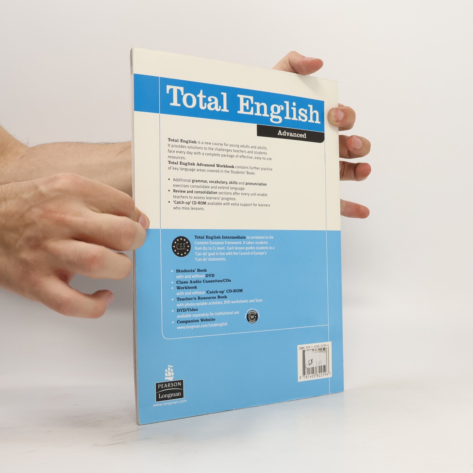 Antonia Clare Total English: Advanced. Workbook (with key)