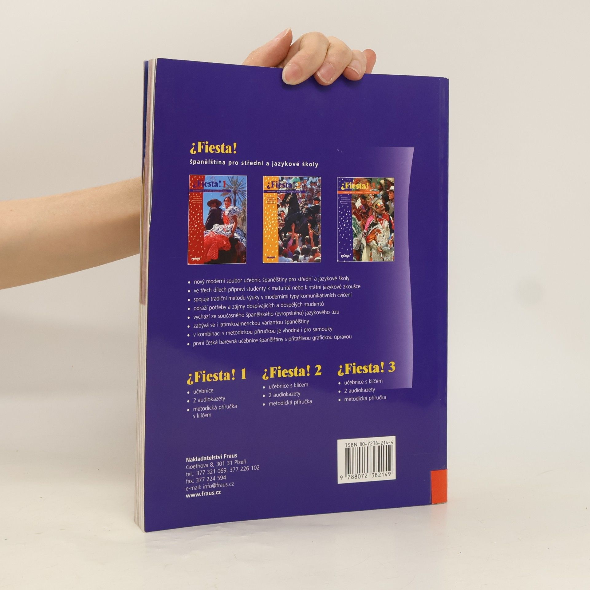 Autorenkollektiv ¿Fiesta! 3 : španělština pro střední a jazykové školy