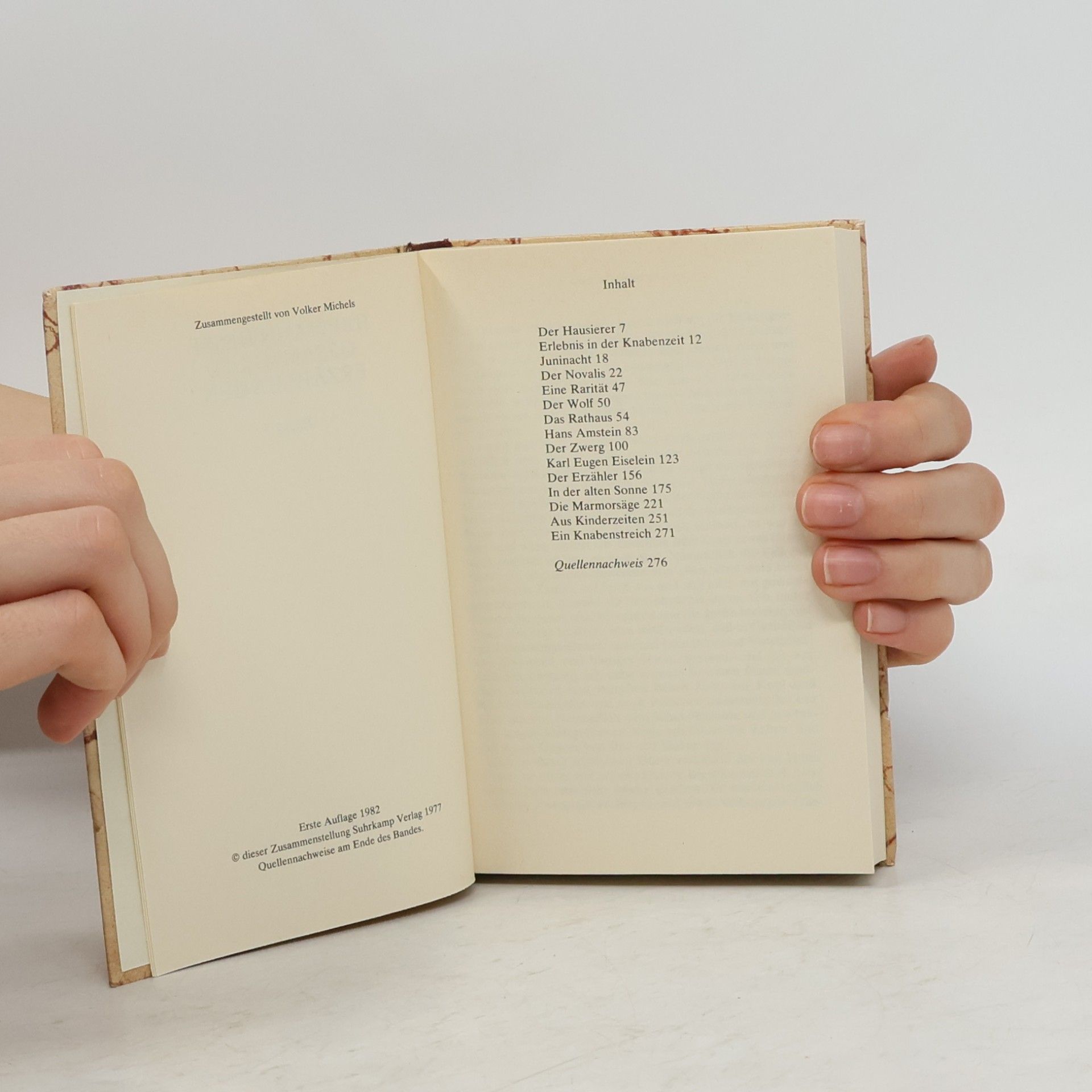 Hermann Hesse Gesammelte Erzählungen 1-6. Box