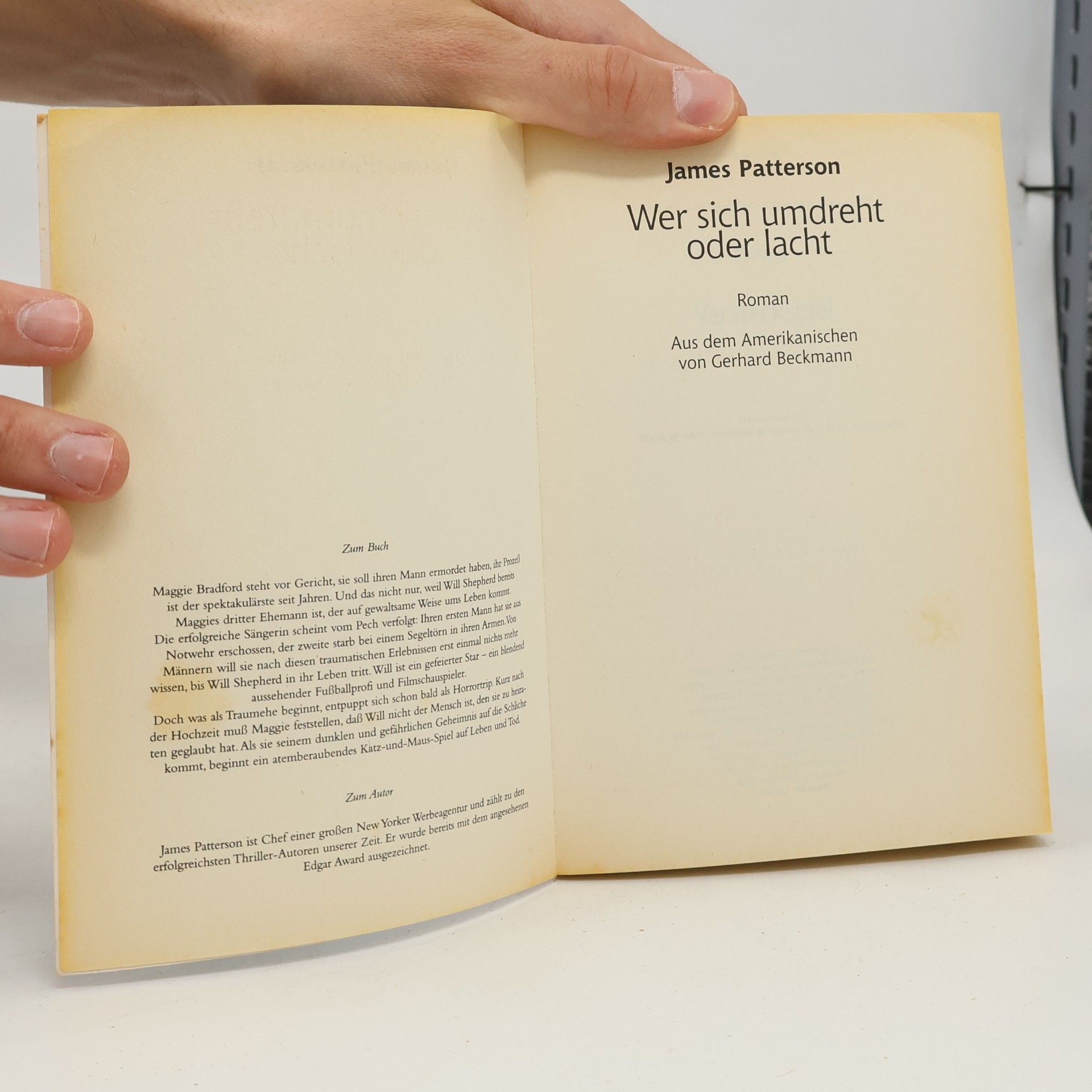 James Patterson Wer sich umdreht oder lacht