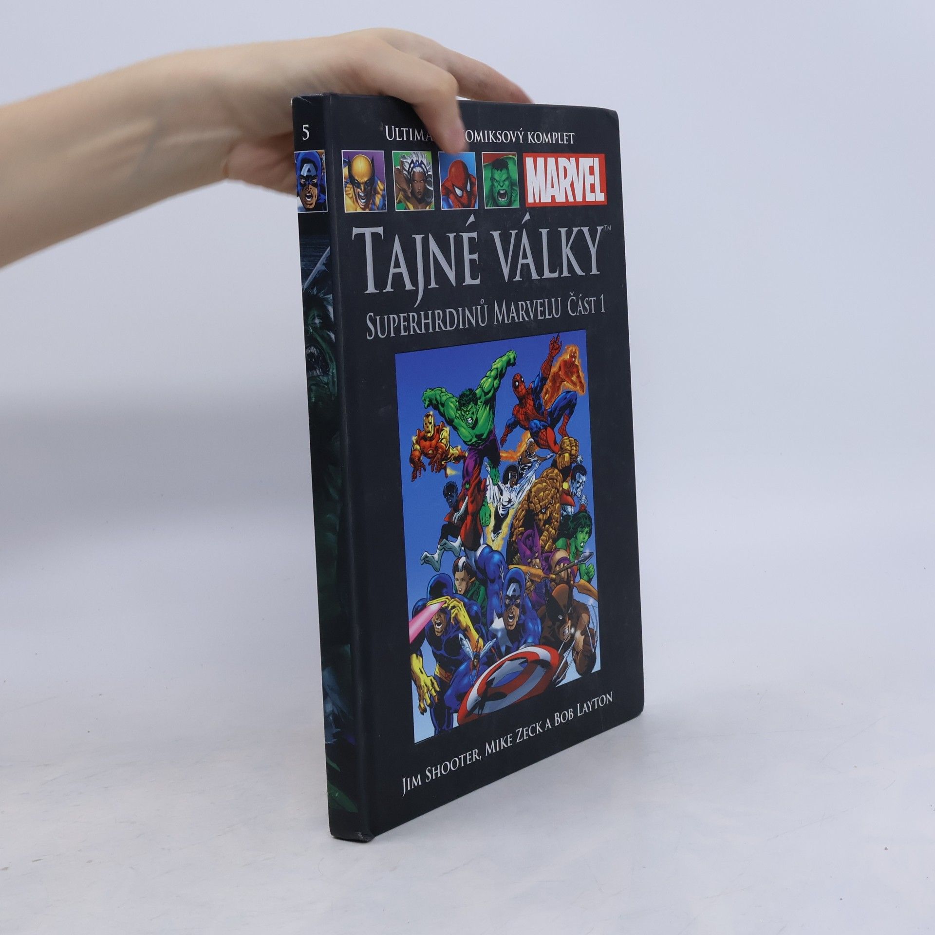 Ultimátní komiksový komplet 5. Tajné války superhrdinů marvelu část 1.