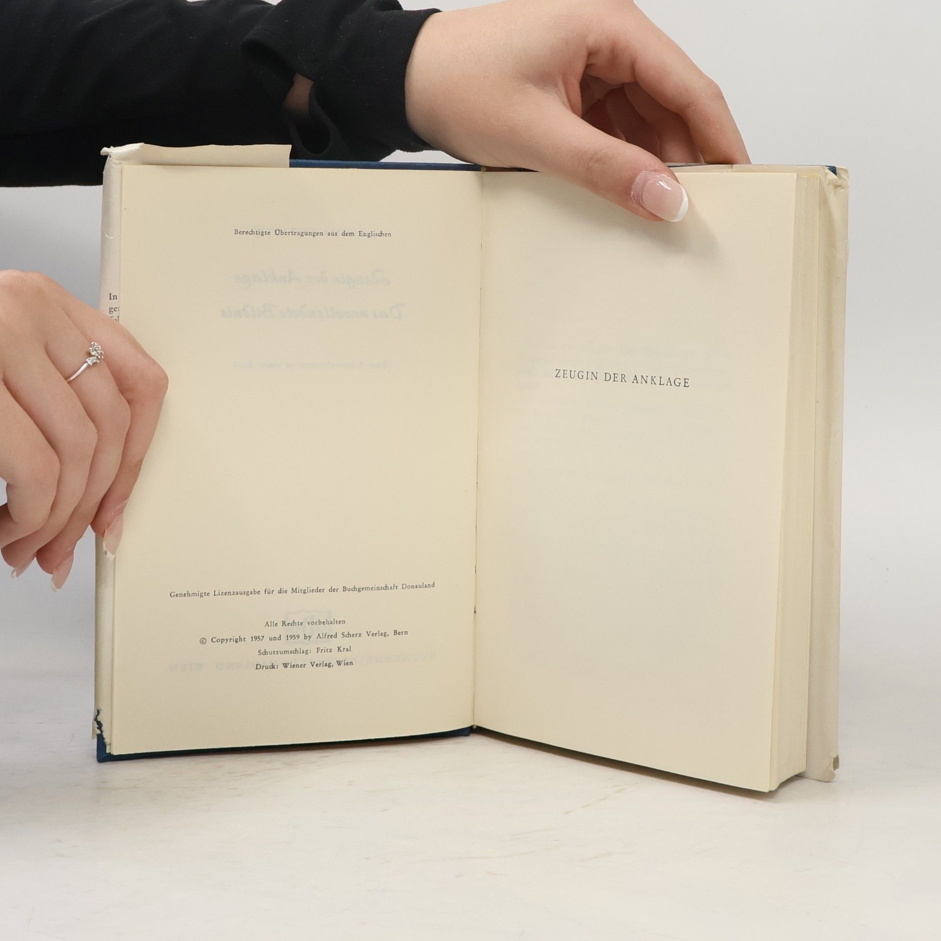 Agatha Christie Zeugin Der Anklage