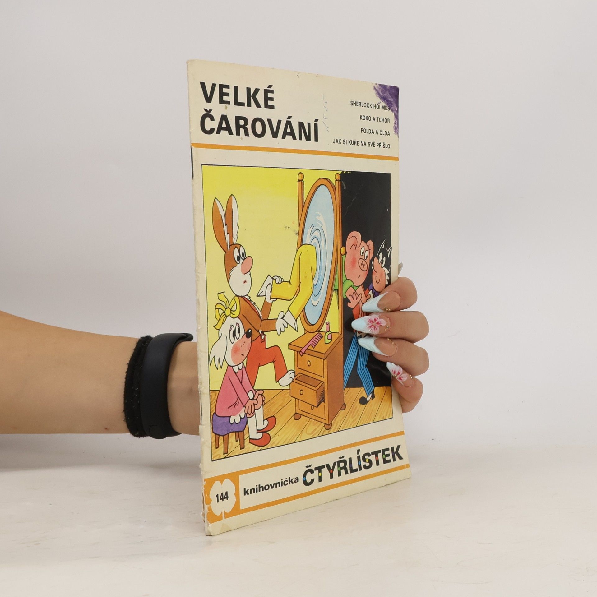 Ljuba Štíplová Čtyřlístek 144. Velké čarování
