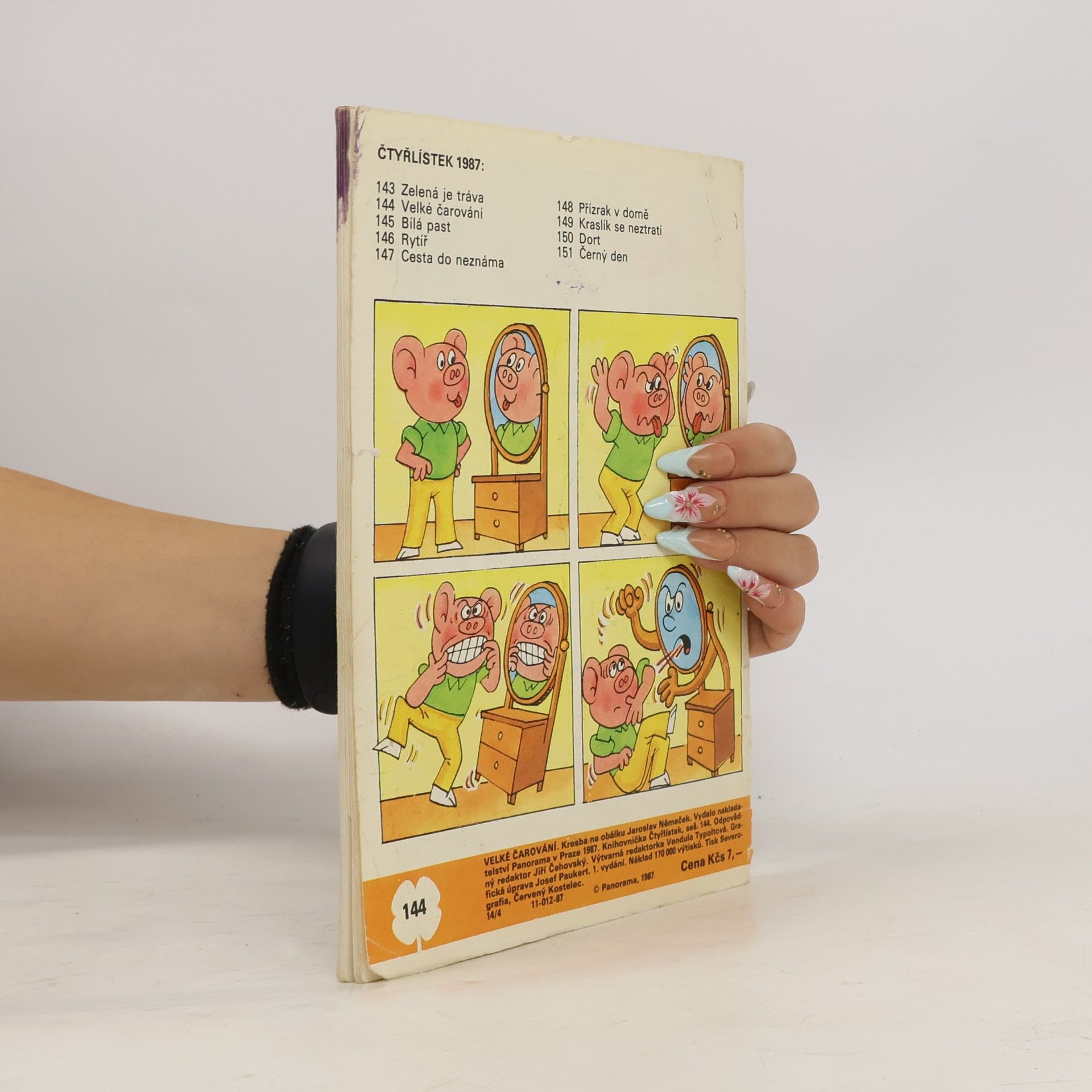 Auteurscollectief Čtyřlístek 144. Velké čarování