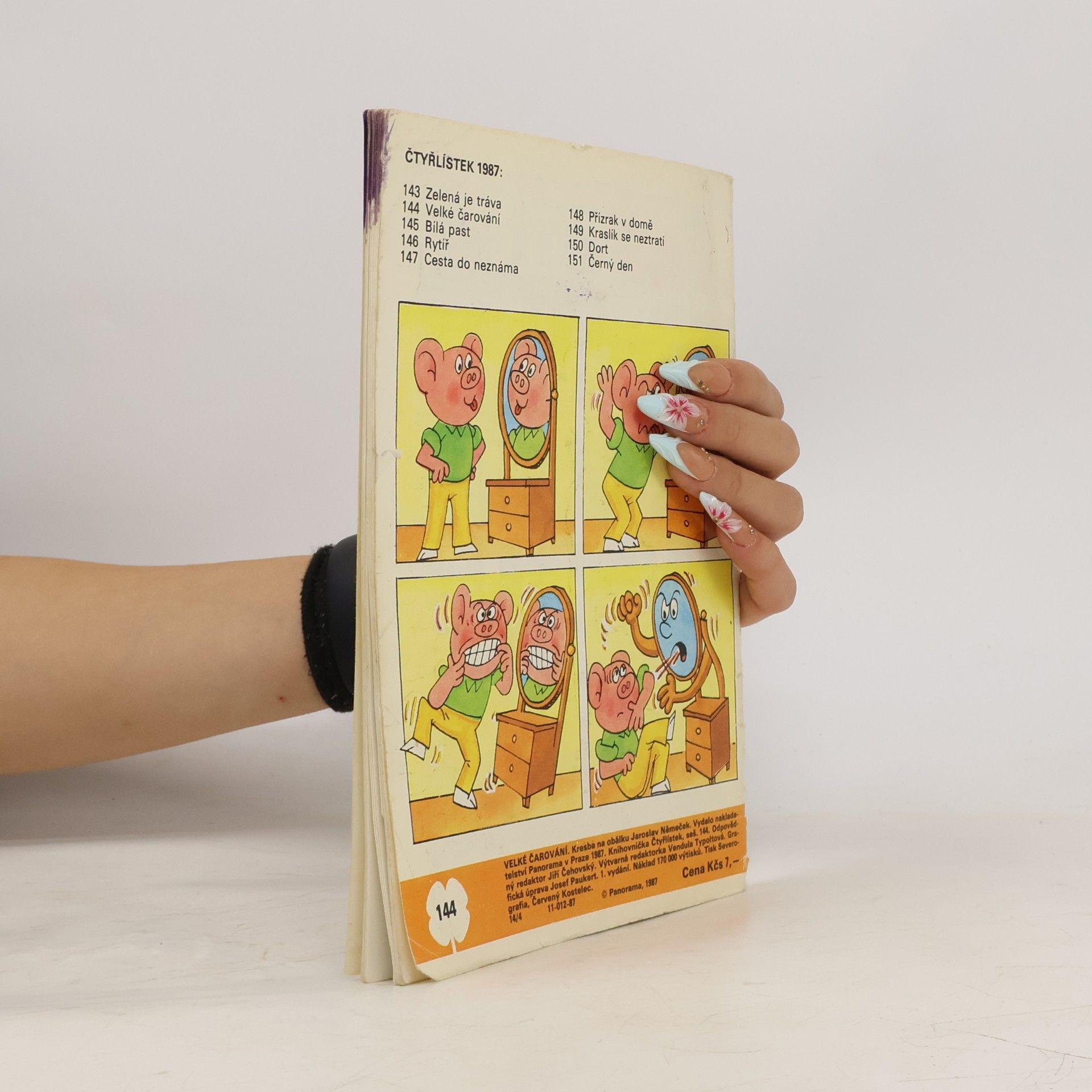 Auteurscollectief Čtyřlístek 144. Velké čarování