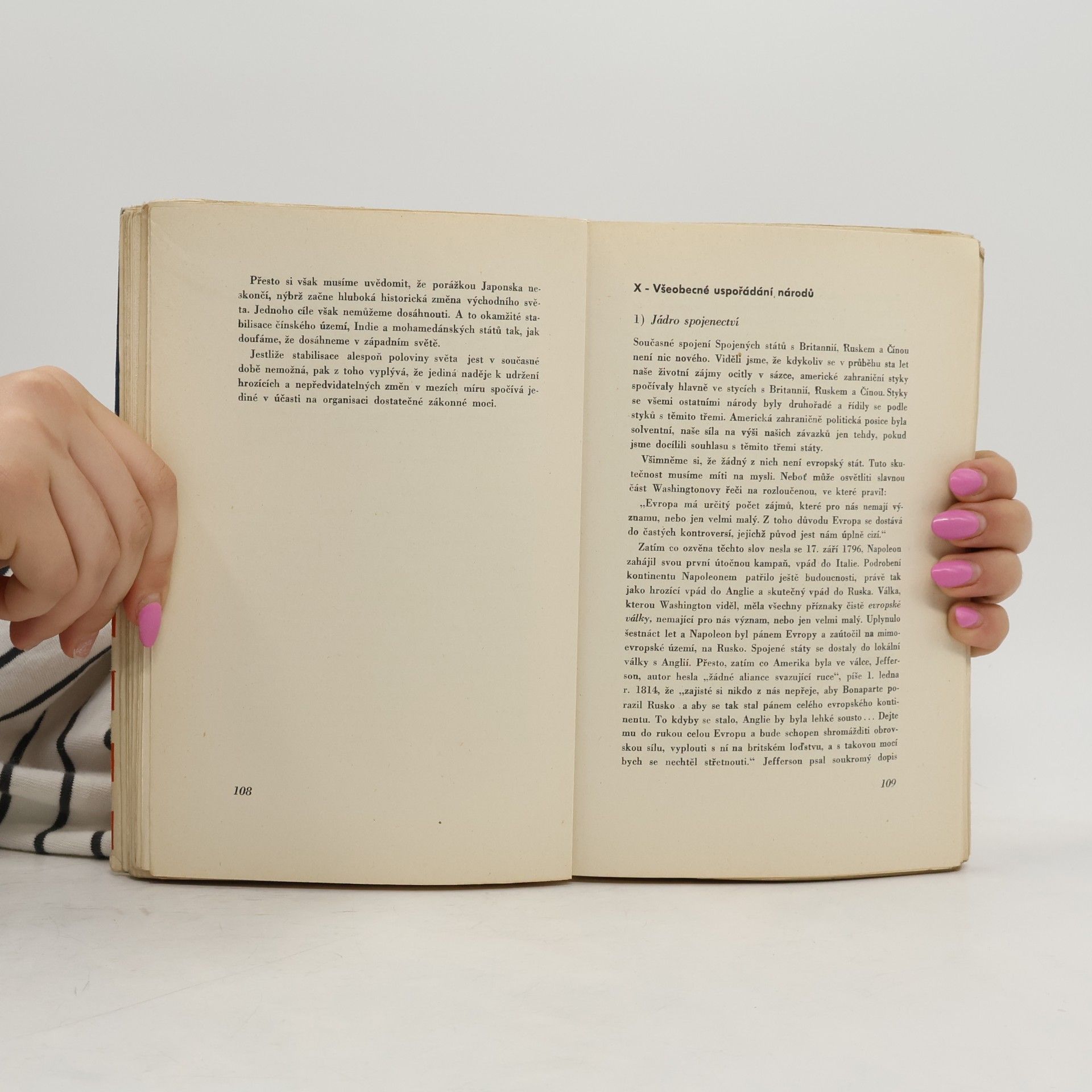 Walter Lippmann Zahraniční politika a válečné cíle Spojených států