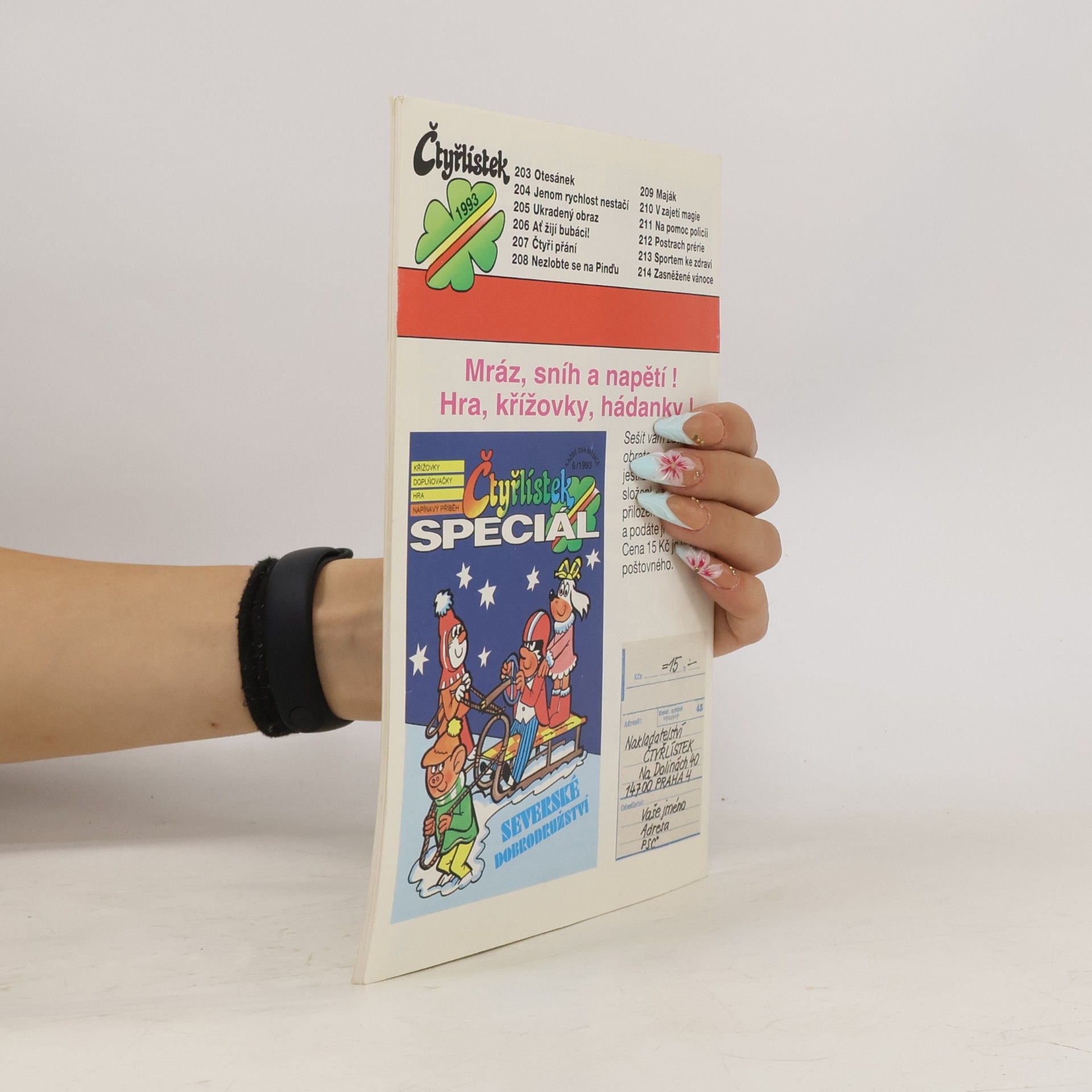 Auteurscollectief Čtyřlístek 213. 11/1993. Sportem ke zdraví