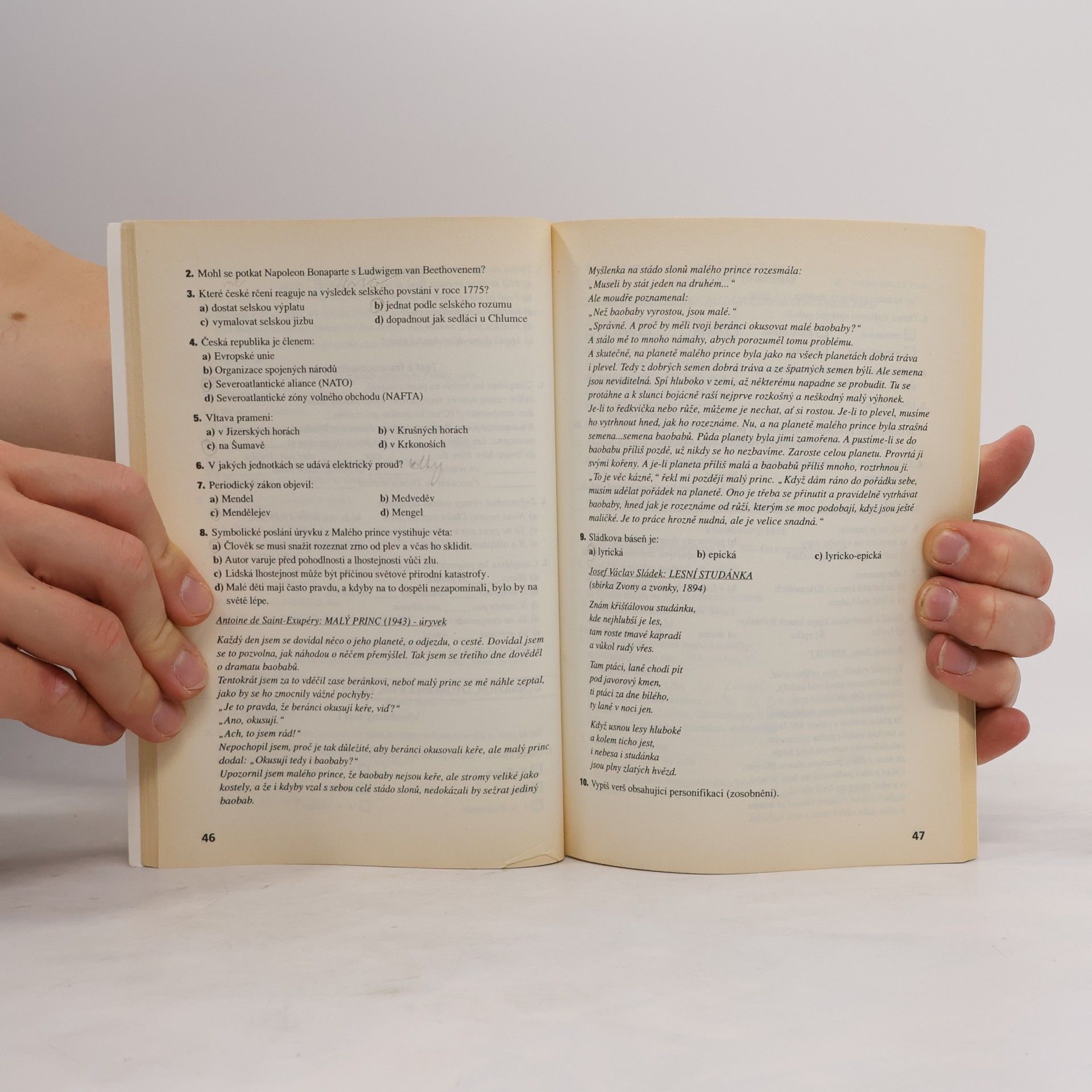 Various authors Testy ze všeobecných znalostí 2001