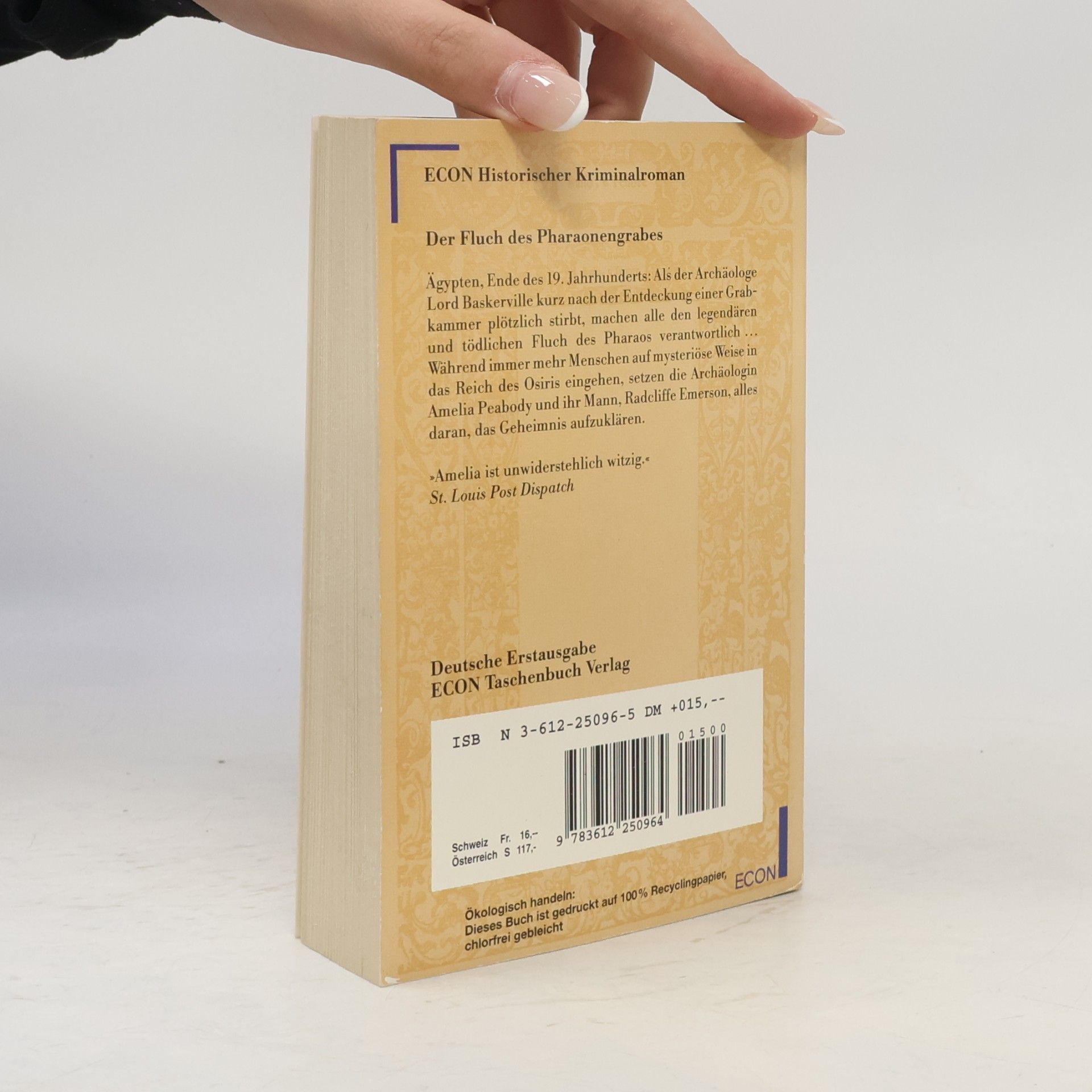 Barbara Mertz Der Fluch des Pharaonengrabes