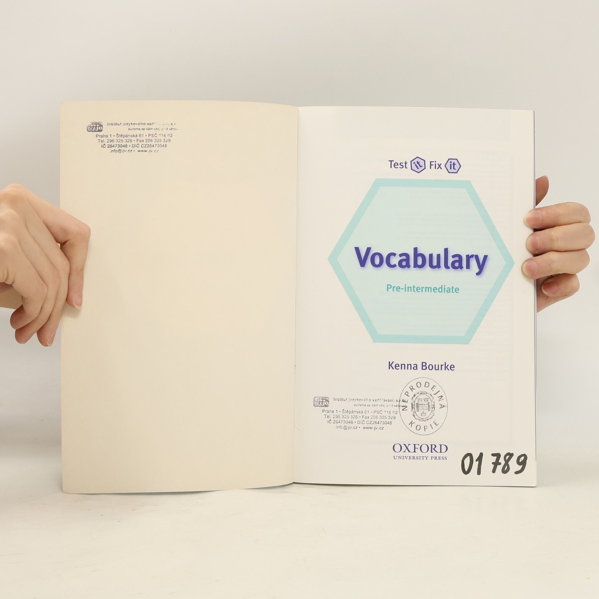 Kenna Bourke Vocabulary