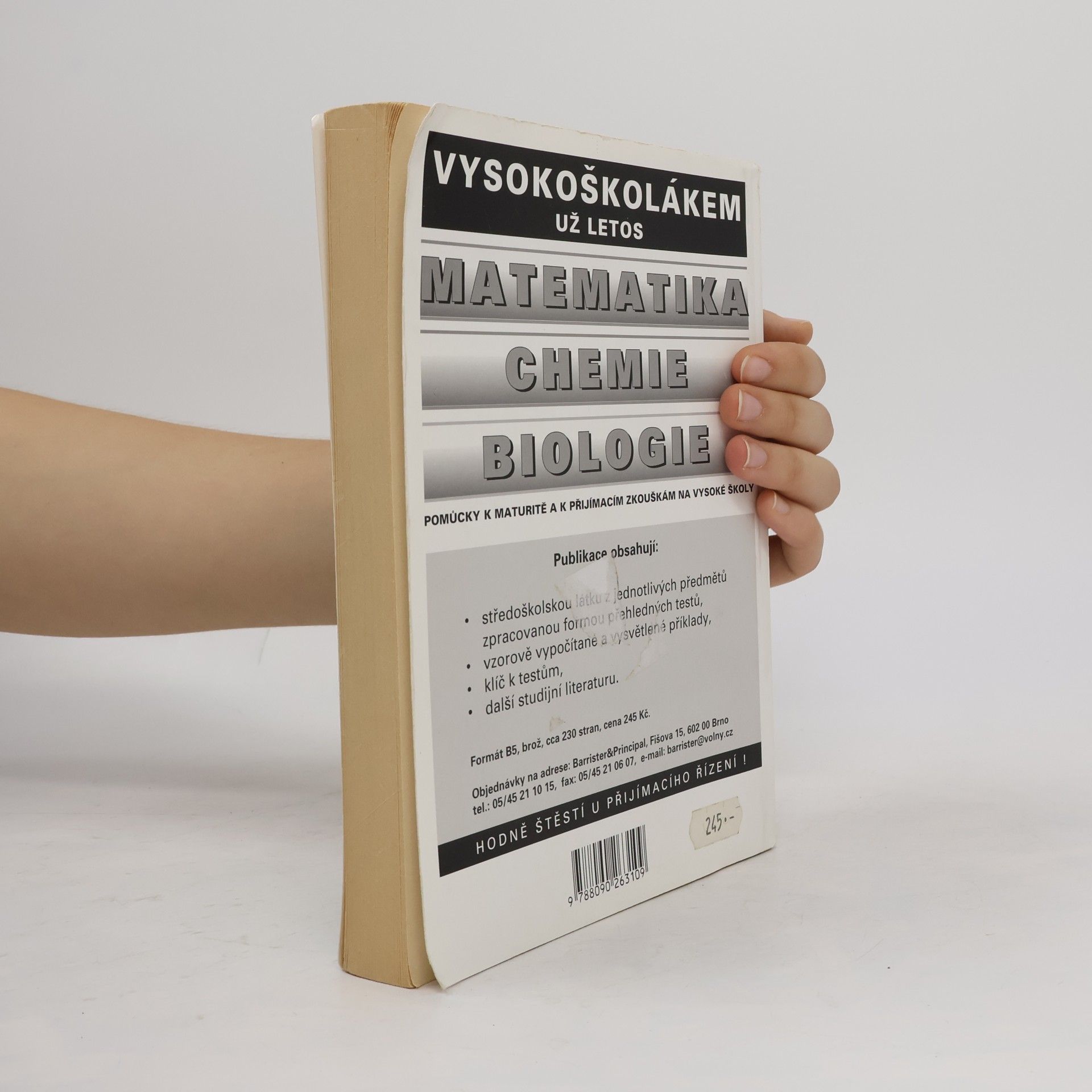 Marika Benešová Biologie: Pomůcka k maturitě a k přijímacím zkouškám na vysoké školy