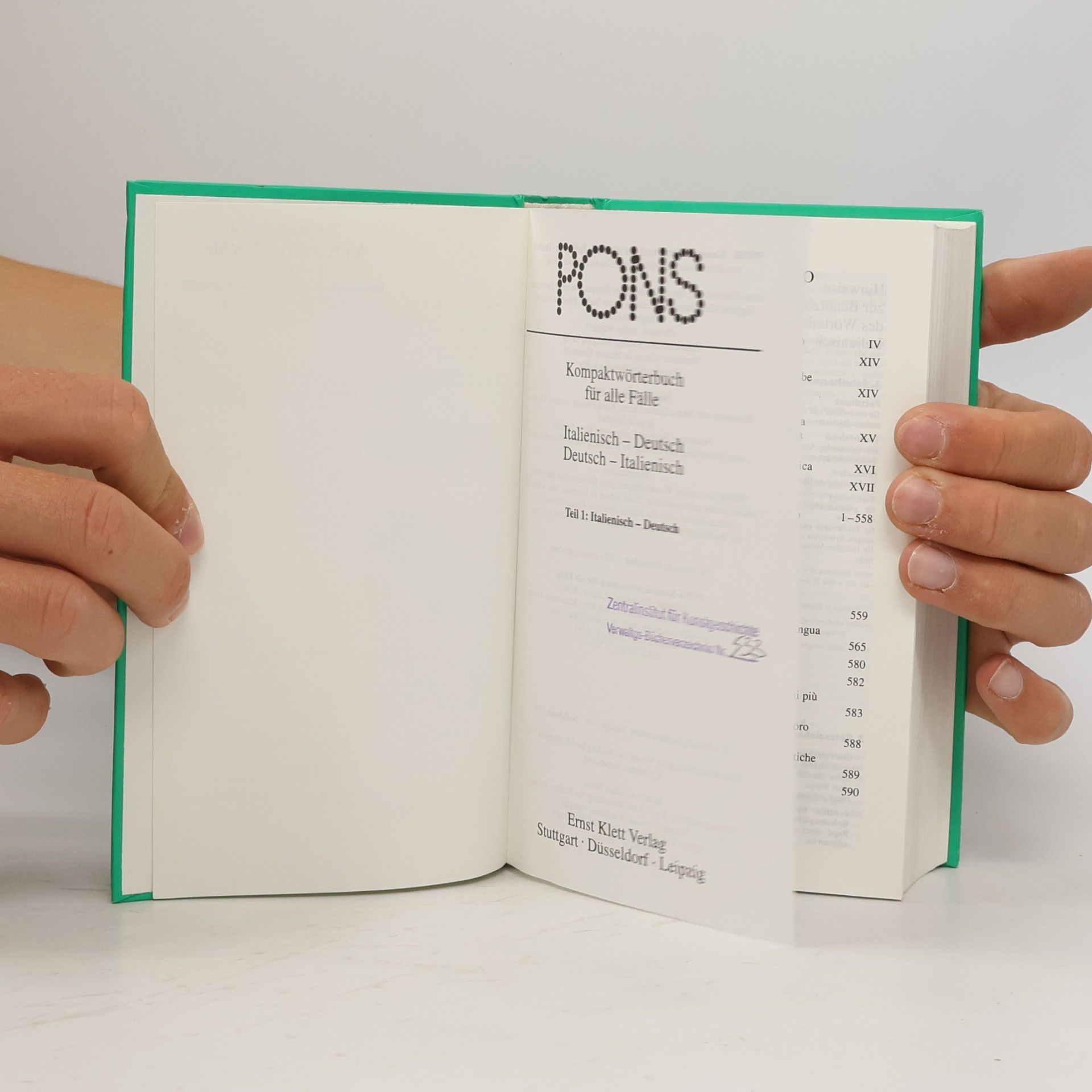 Birgit Klausmann PONS Kompaktwörterbuch