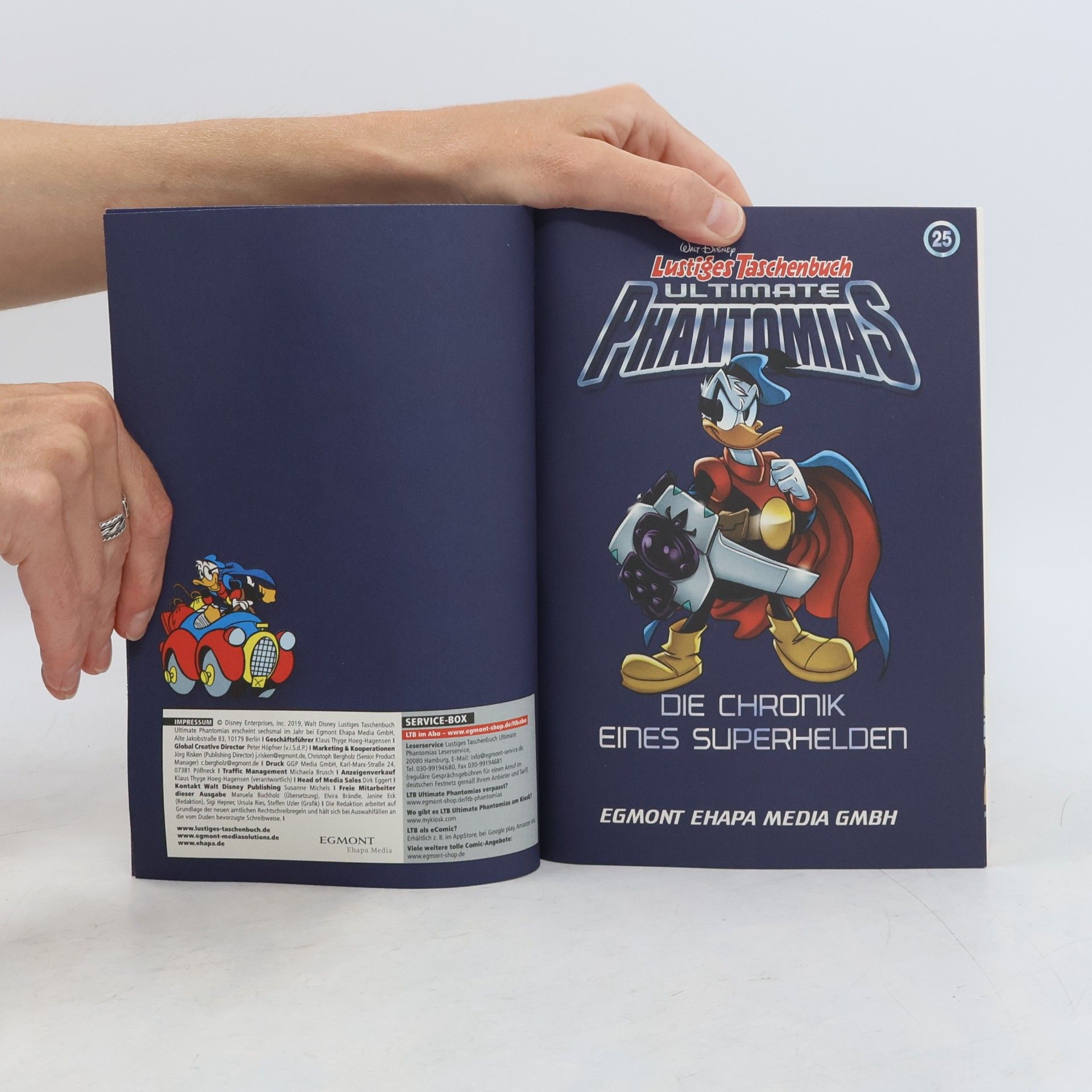 Walt Disney Lustiges Taschenbuch Ultimate Phantomias 25