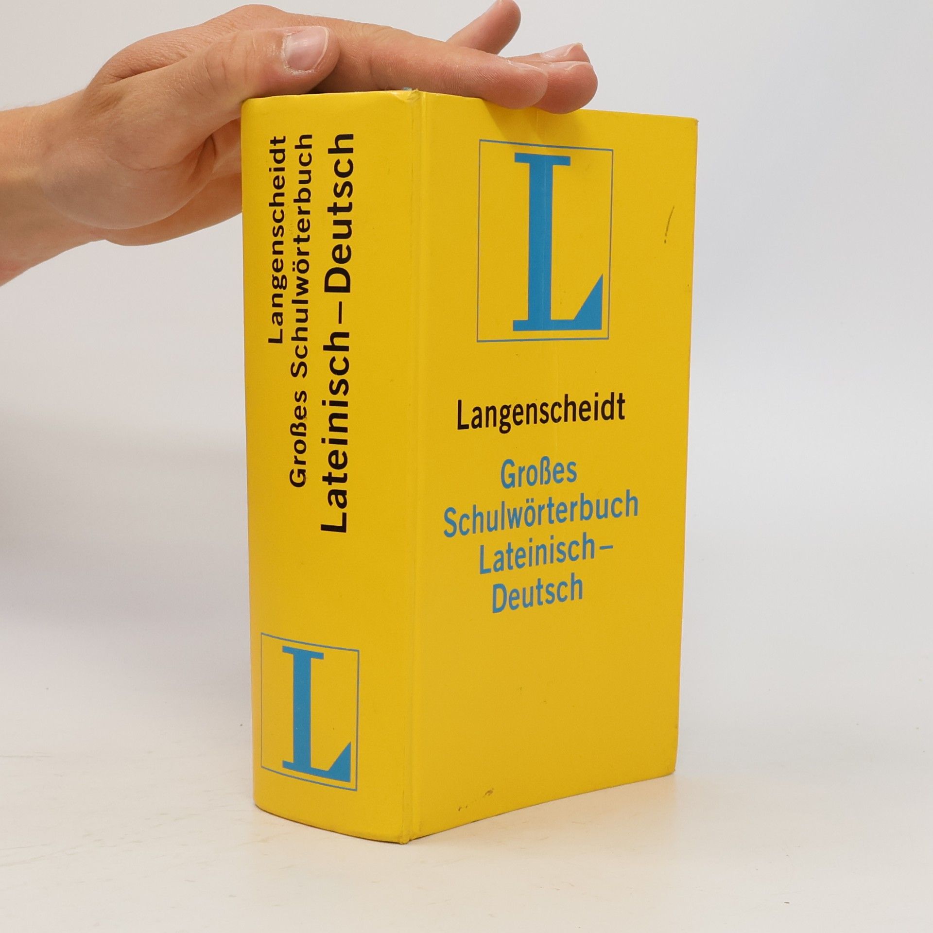 Langenscheidts großes Schulwörterbuch lateinisch-deutsch