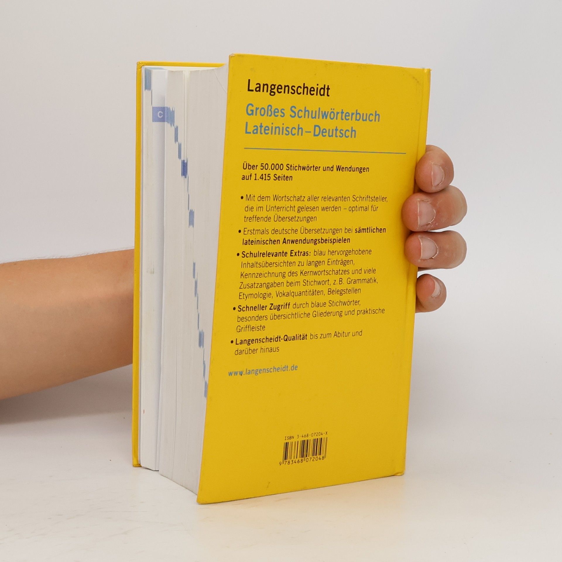 Langenscheidts großes Schulwörterbuch lateinisch-deutsch