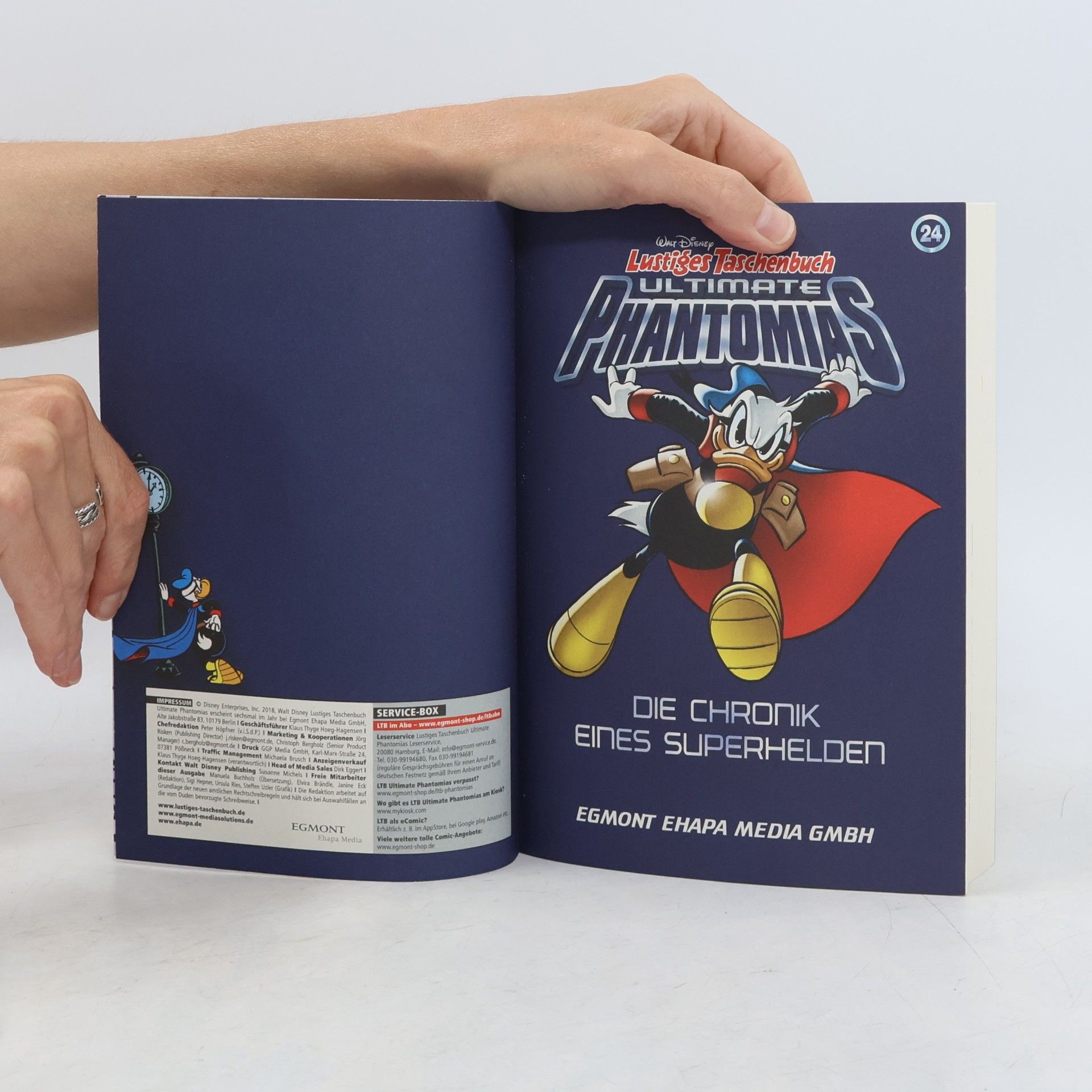 Walt Disney Lustiges Taschenbuch Ultimate Phantomias 24