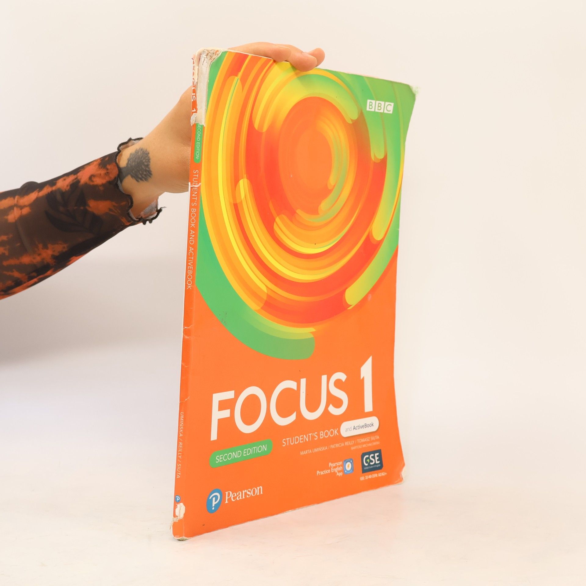 Marta Umińska Focus 1 Student´s Book with Active Book with Basic MyEnglishLab, 2nd