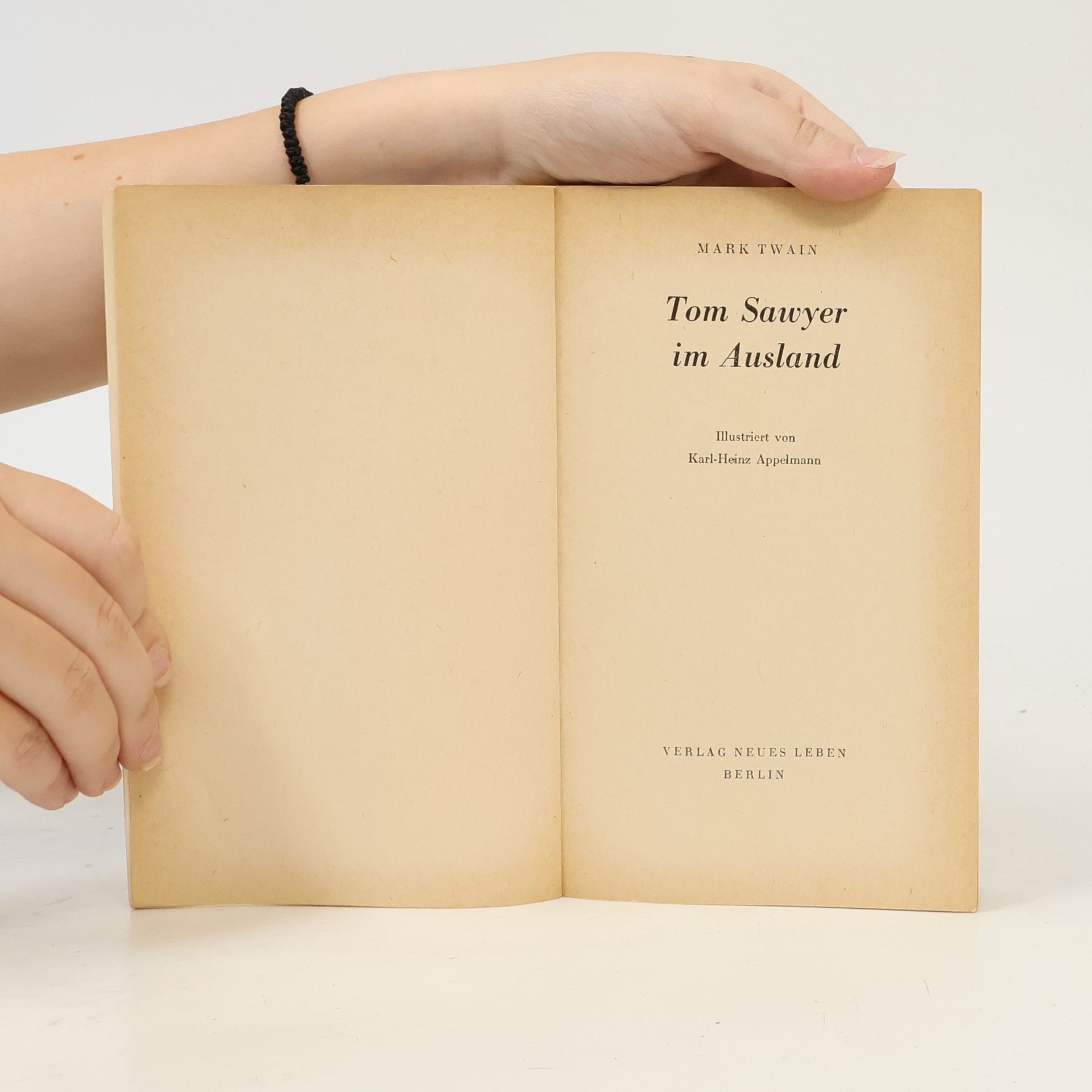 Mark Twain Tom Sawyer im Ausland