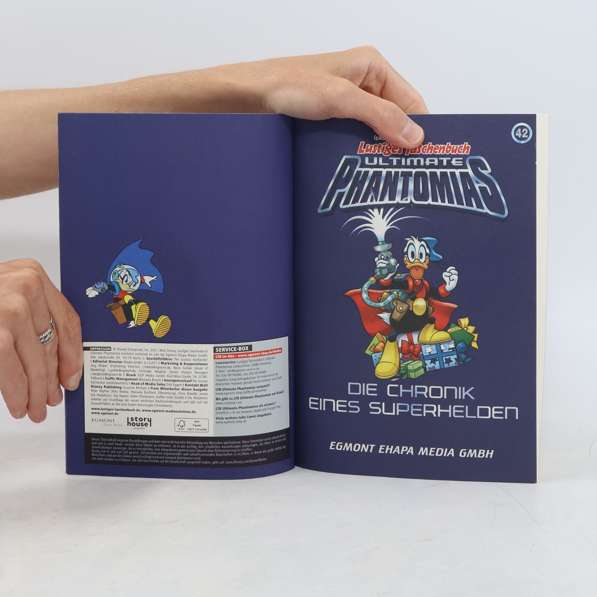 Walt Disney Lustiges Taschenbuch Ultimate Phantomias 42