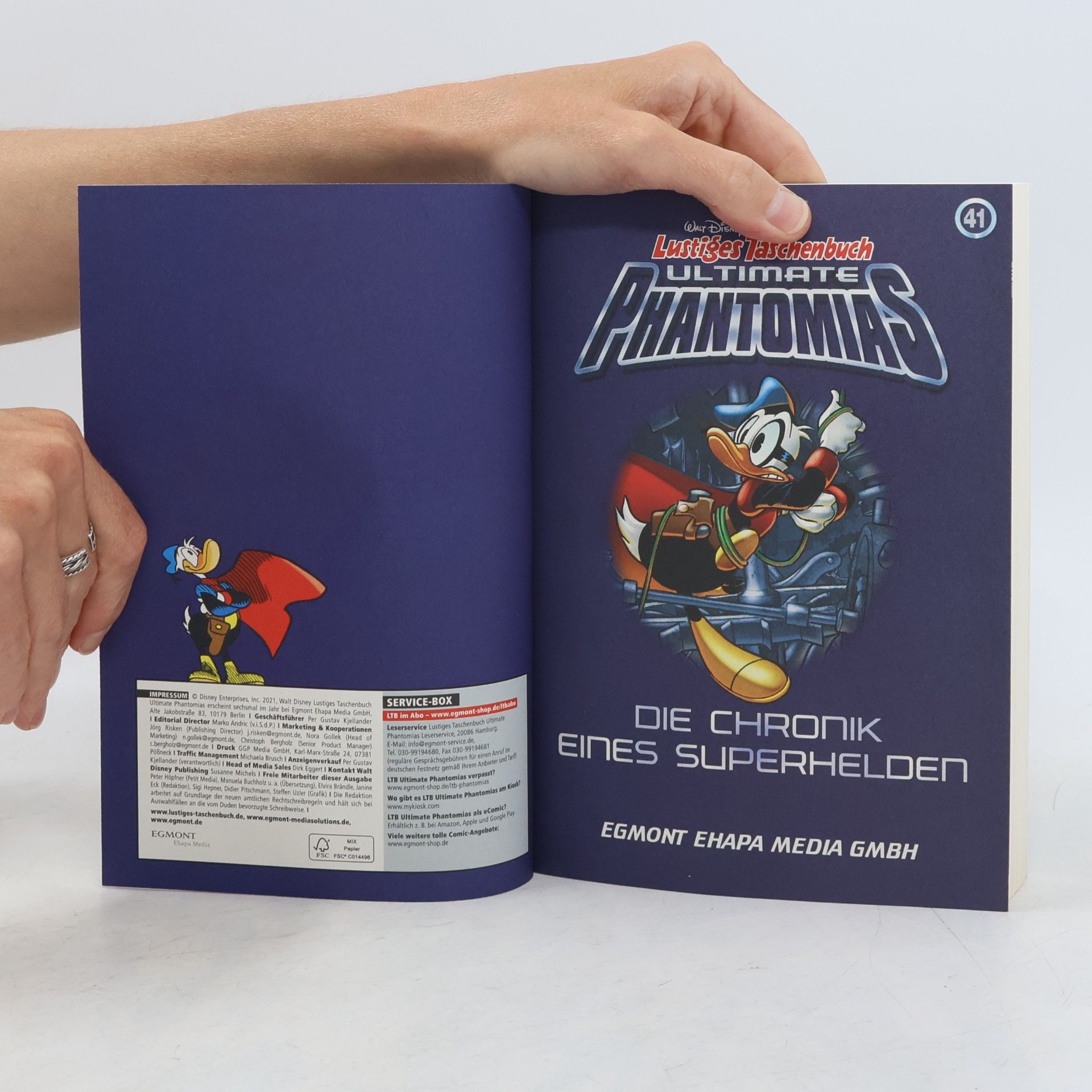 Walt Disney Lustiges Taschenbuch: Ultimate Phantomias 41