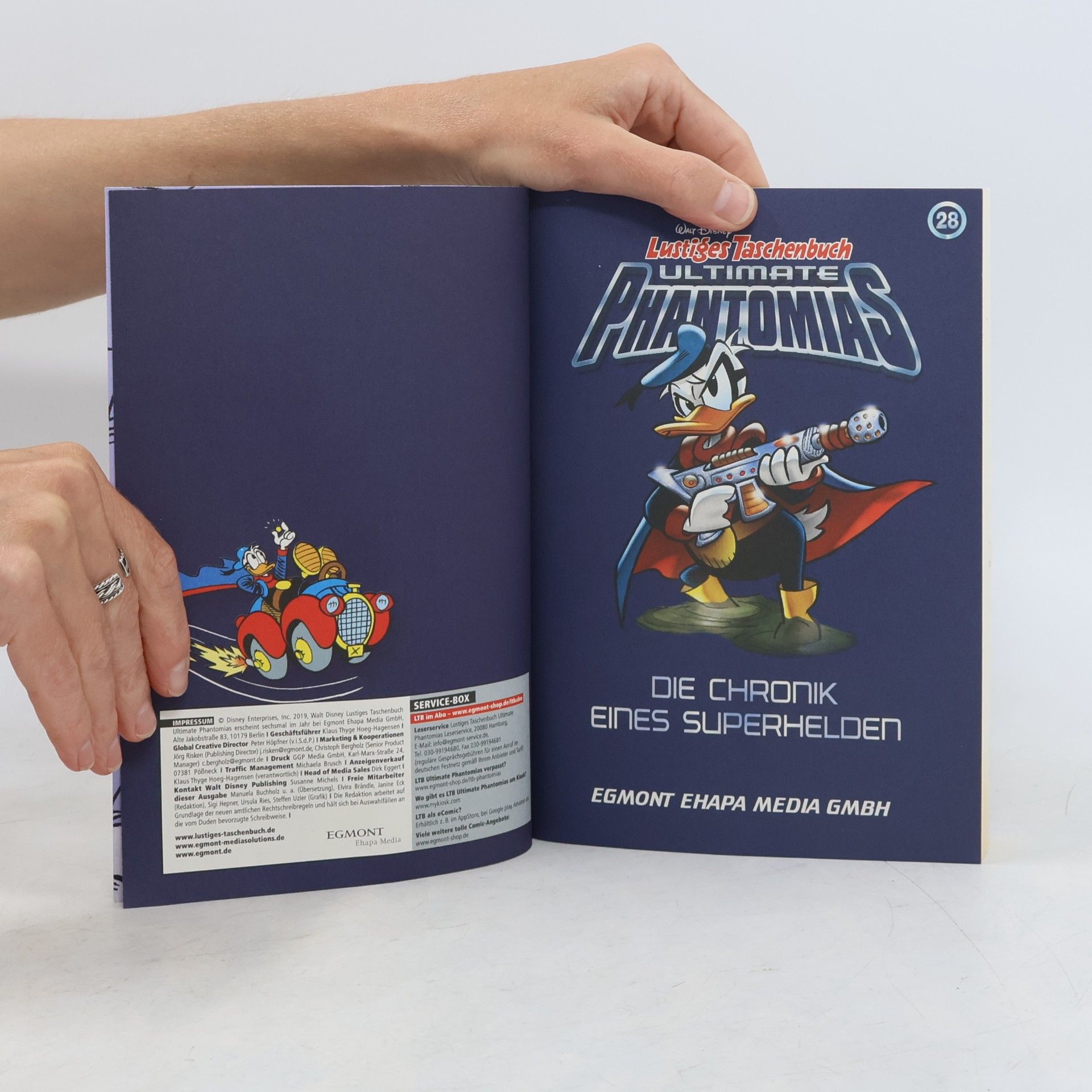 Walt Disney Lustiges Taschenbuch Ultimate Phantomias 28