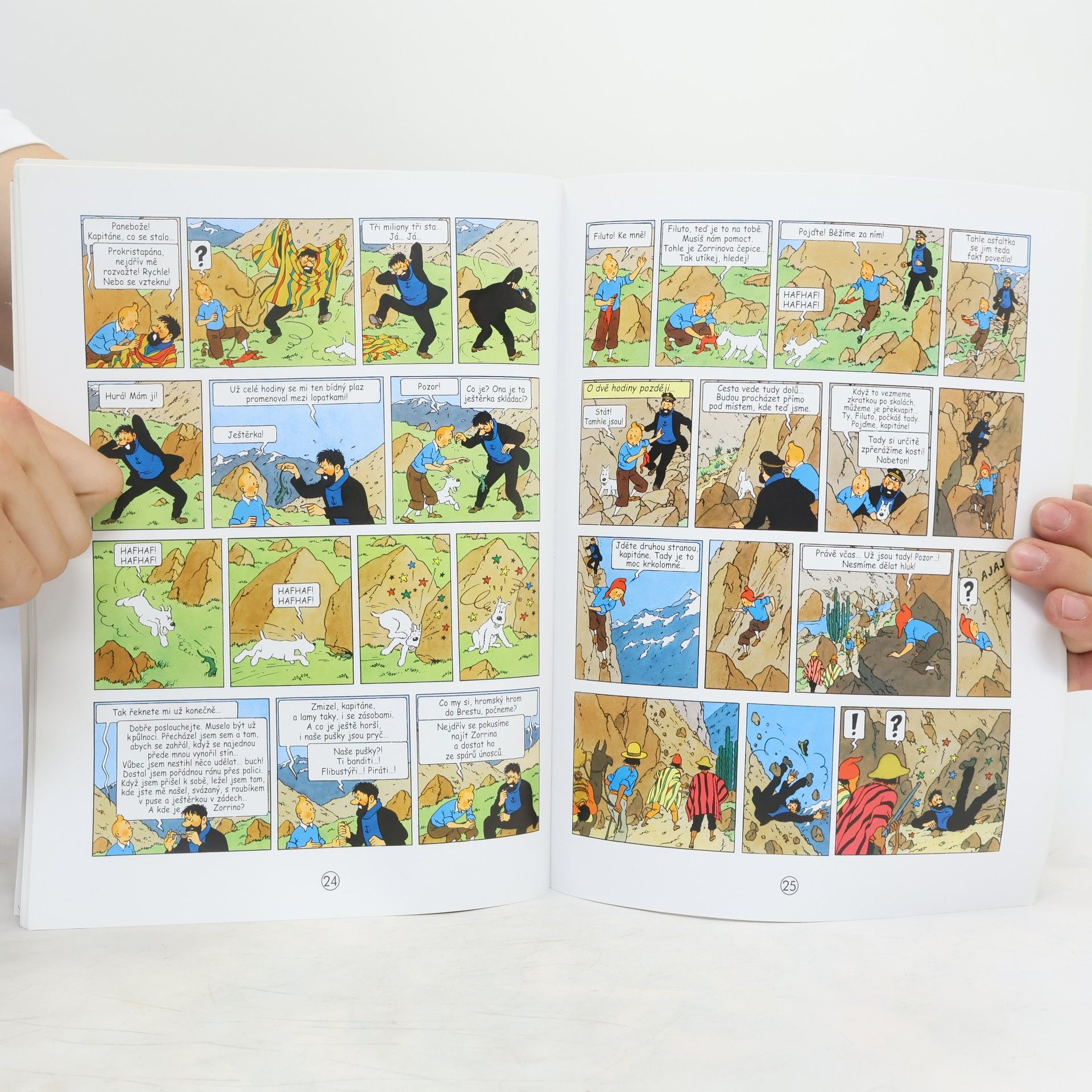 Hergé Chrám Slunce