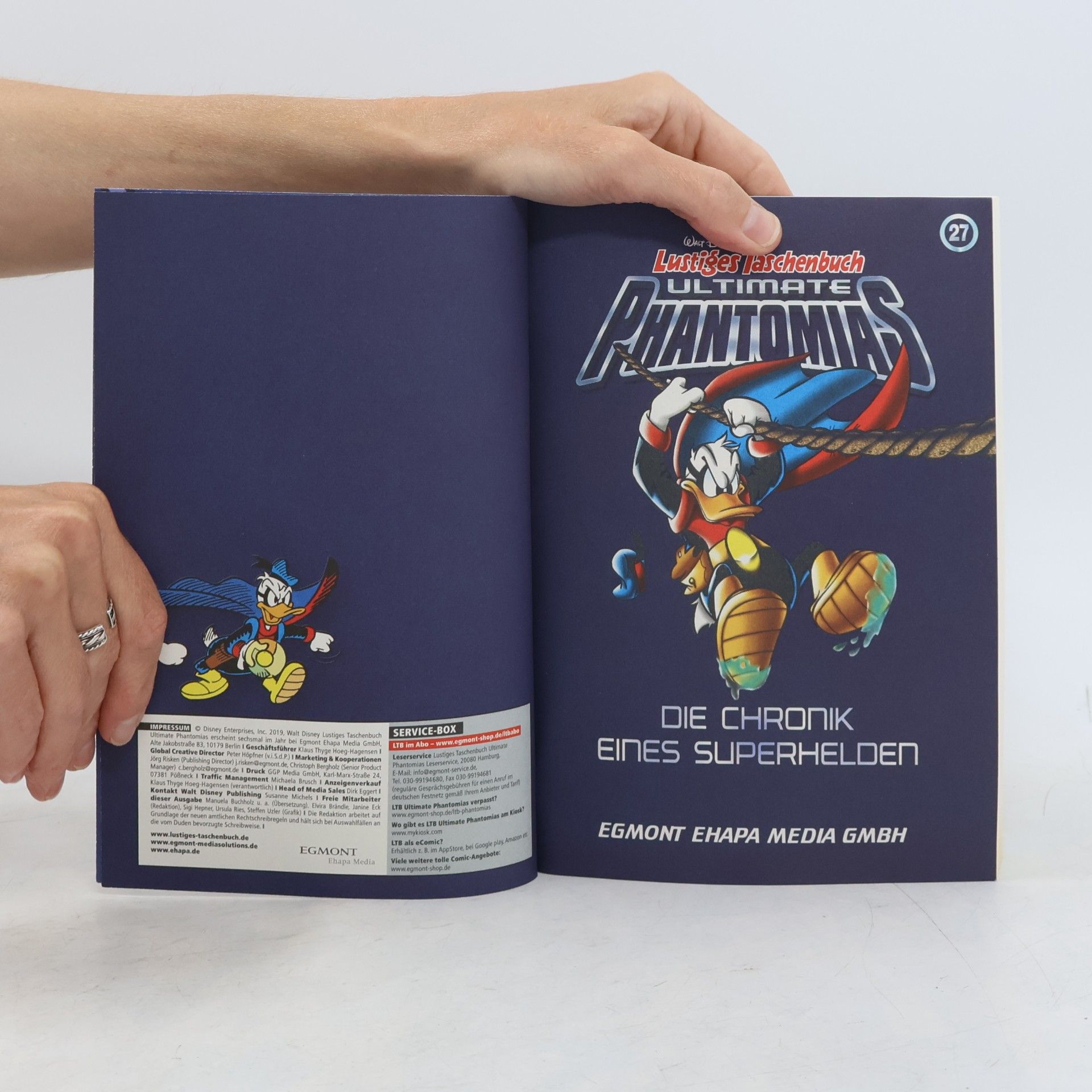 Walt Disney Lustiges Taschenbuch. Ultimate Phantomias 27