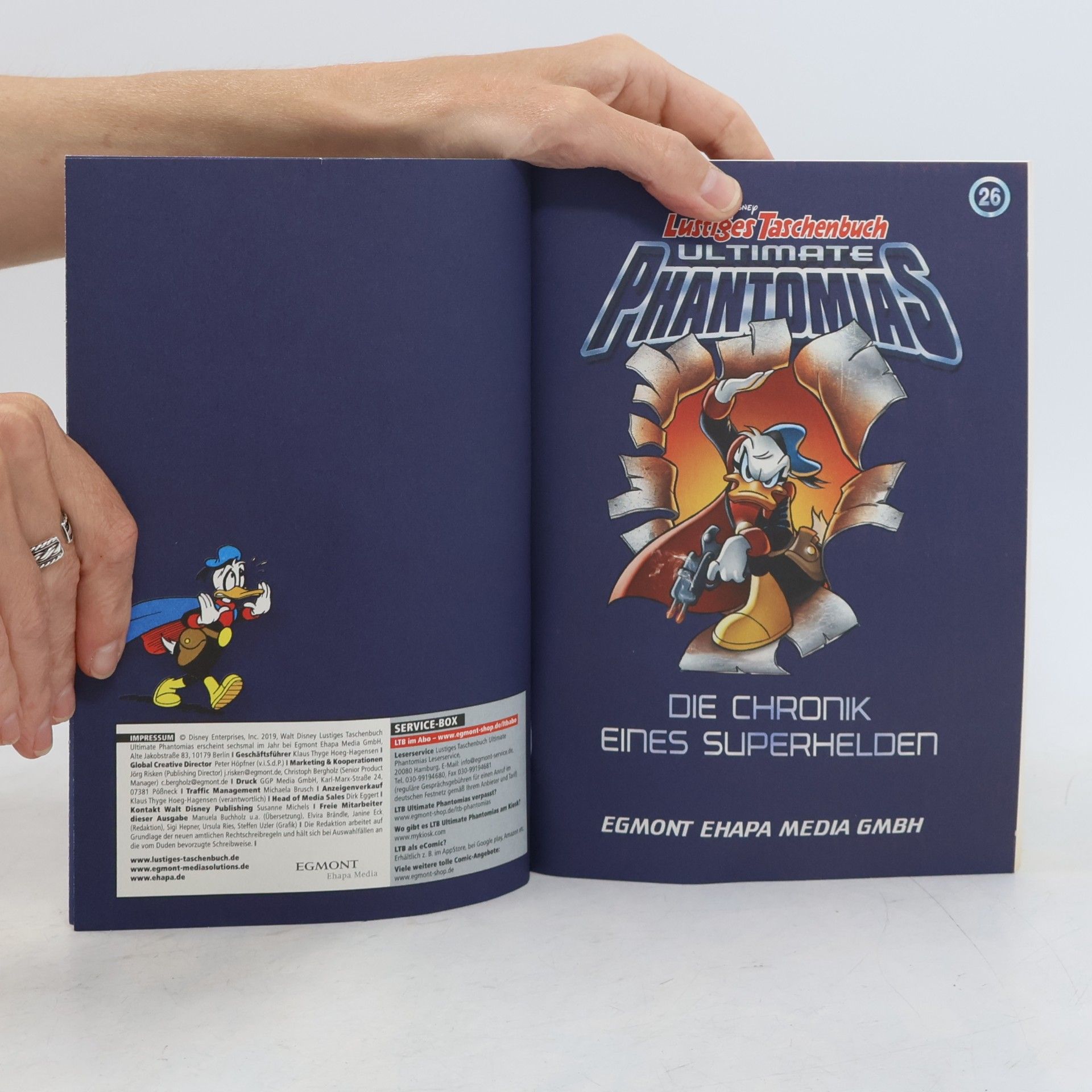 Walt Disney Lustiges Taschenbuch Ultimate Phantomias 26