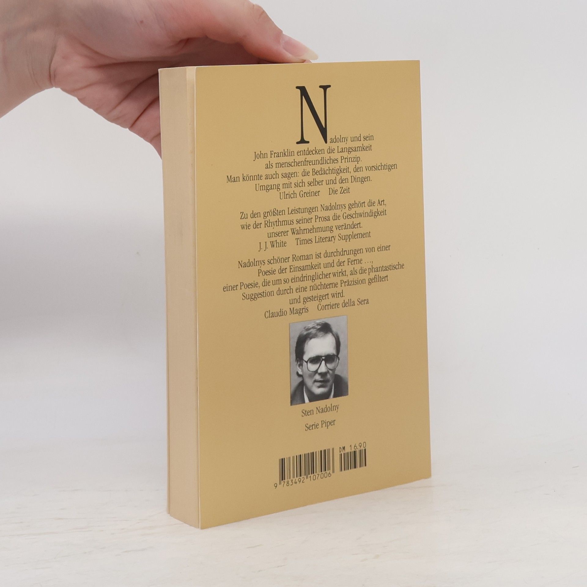 Sten Nadolny Die Entdeckung der Langsamkeit